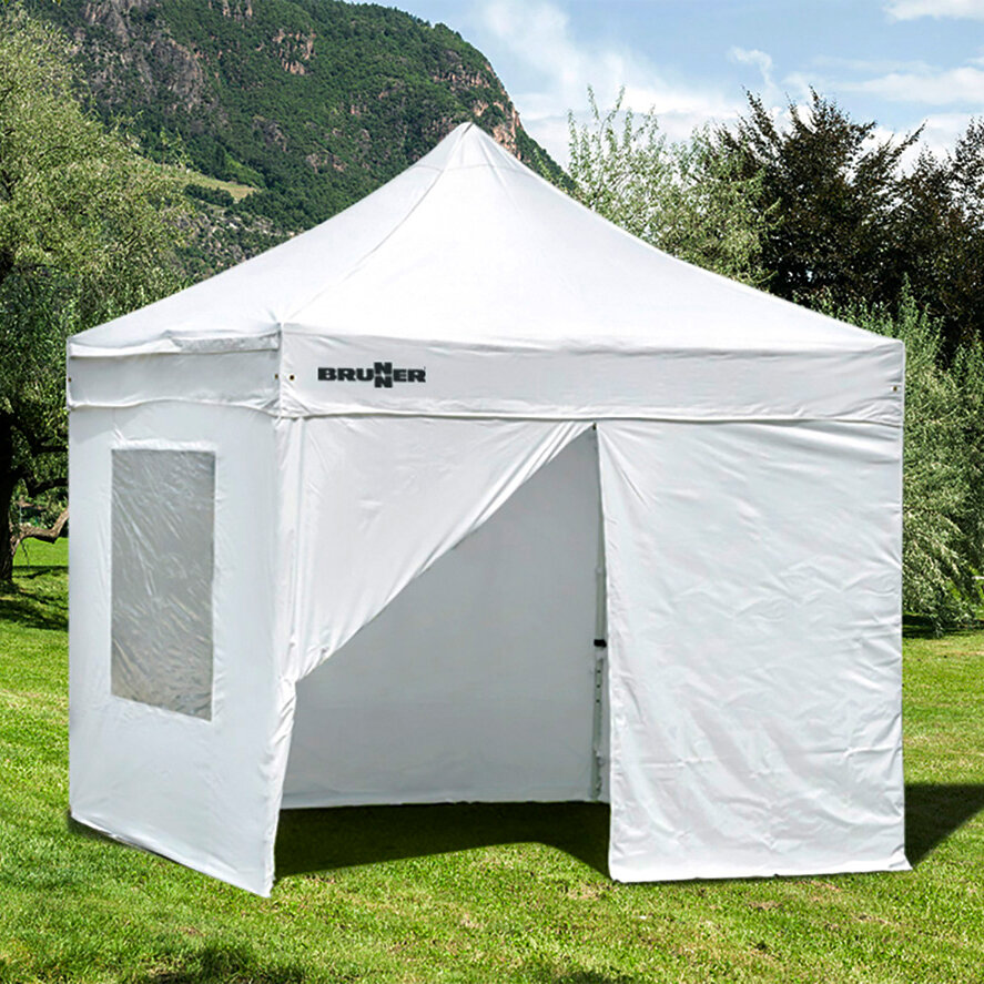 Side Wall Set Zebò Classic, 450 cm, white