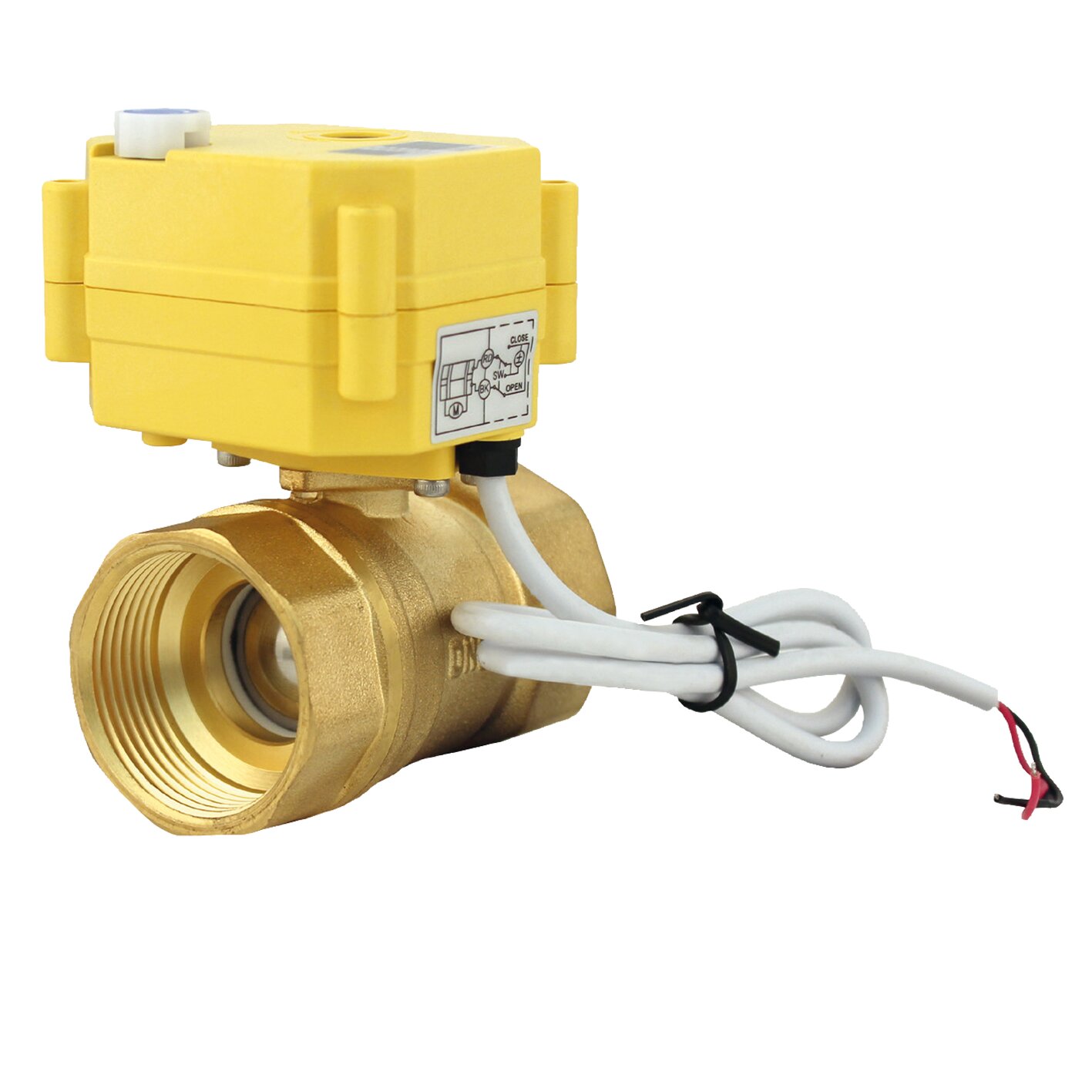 Ball Valve – Electric – Remotely Controllable, 1¼" | flow: 490 mm²