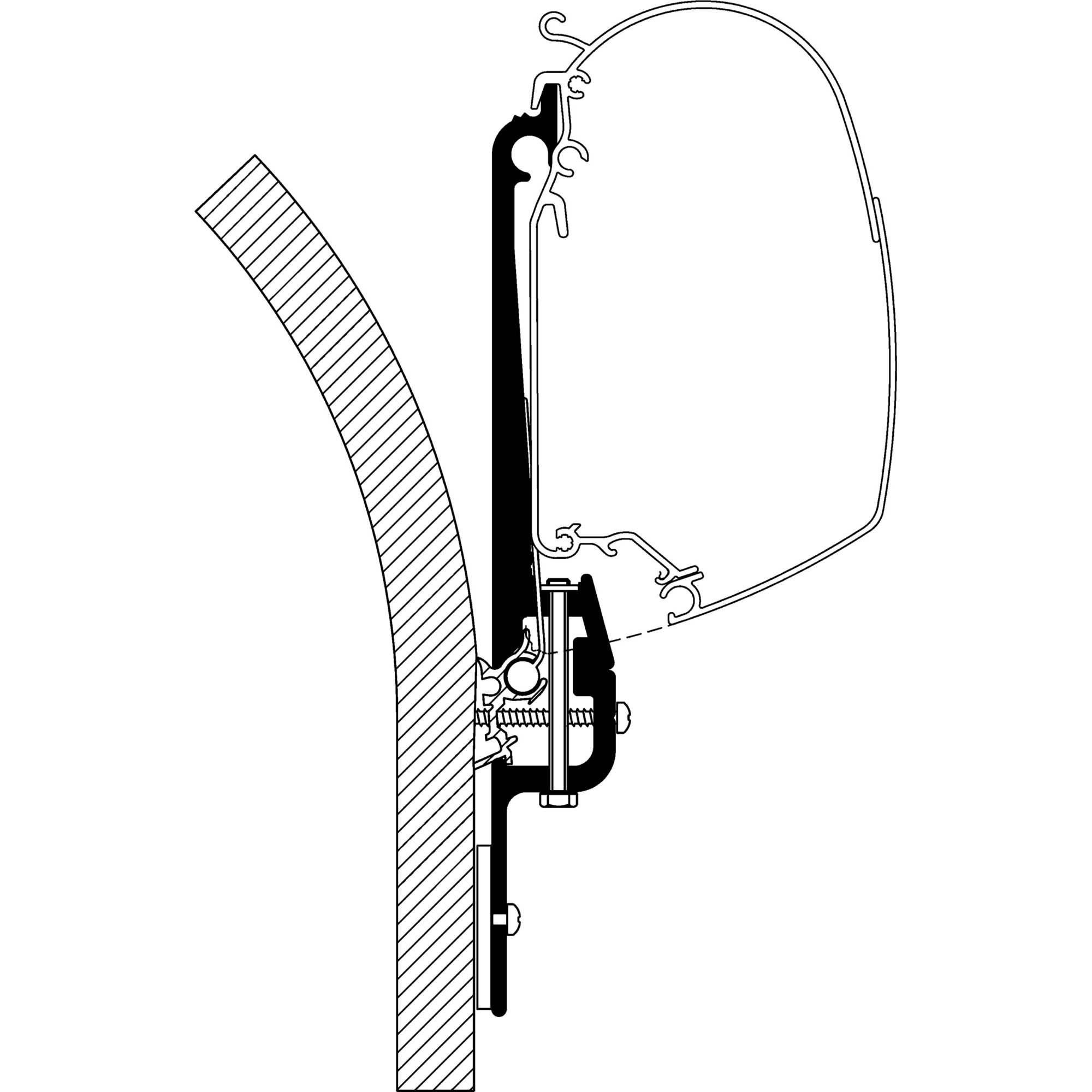 Adapter Hymer Eriba-Touring