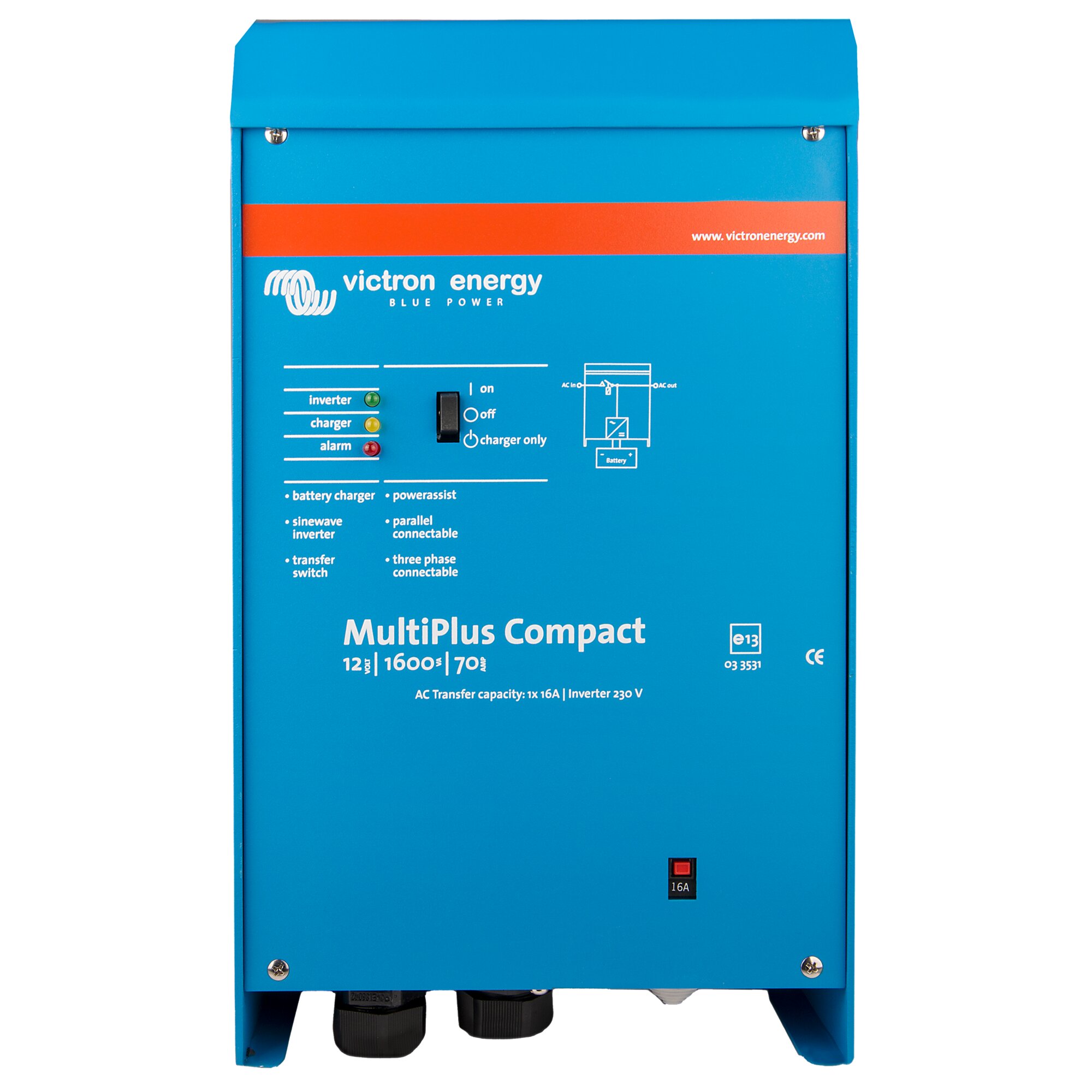 Inverter MultiPlus C 12/1600/70, 1600 W