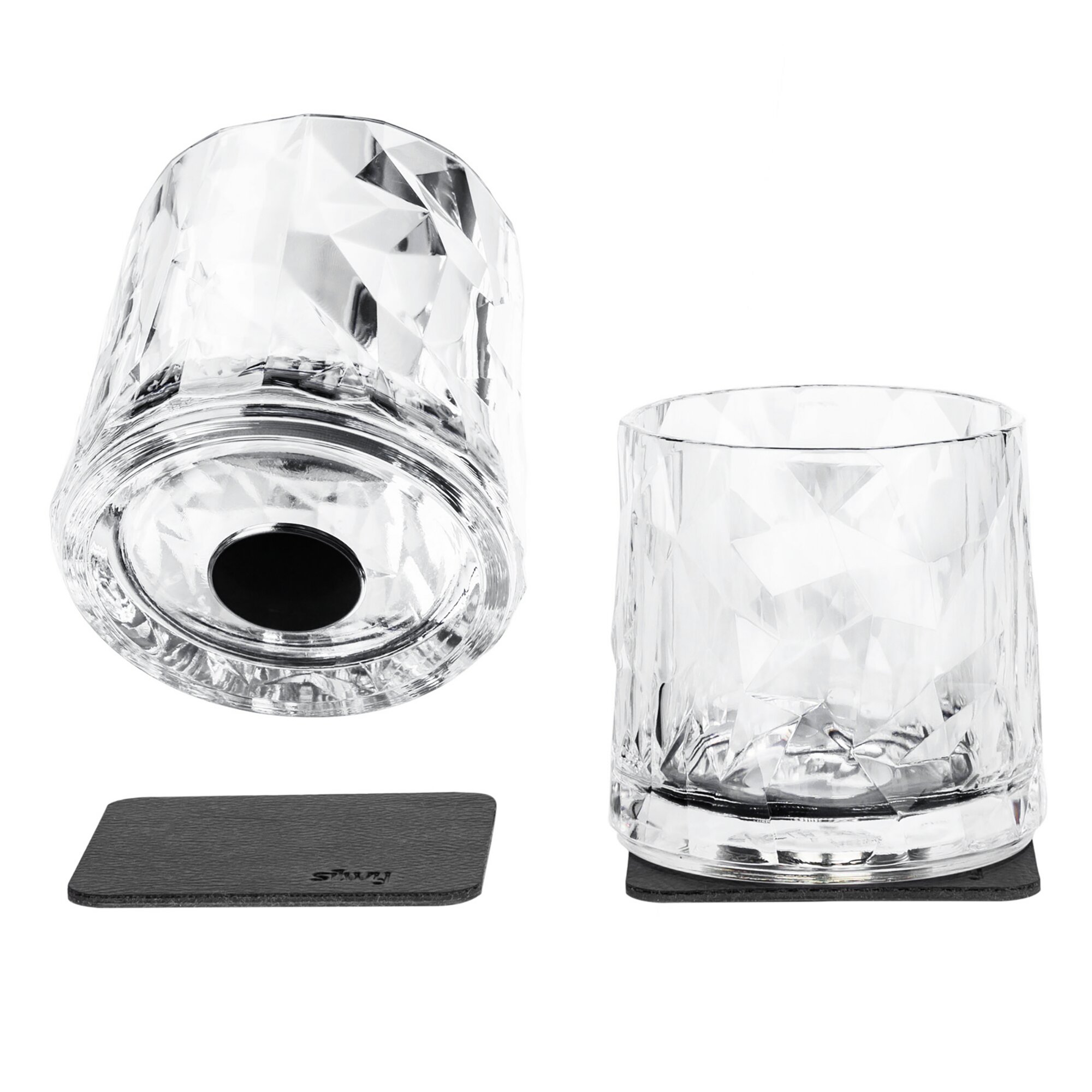 Magnetic Plastic Glasses, Whisky