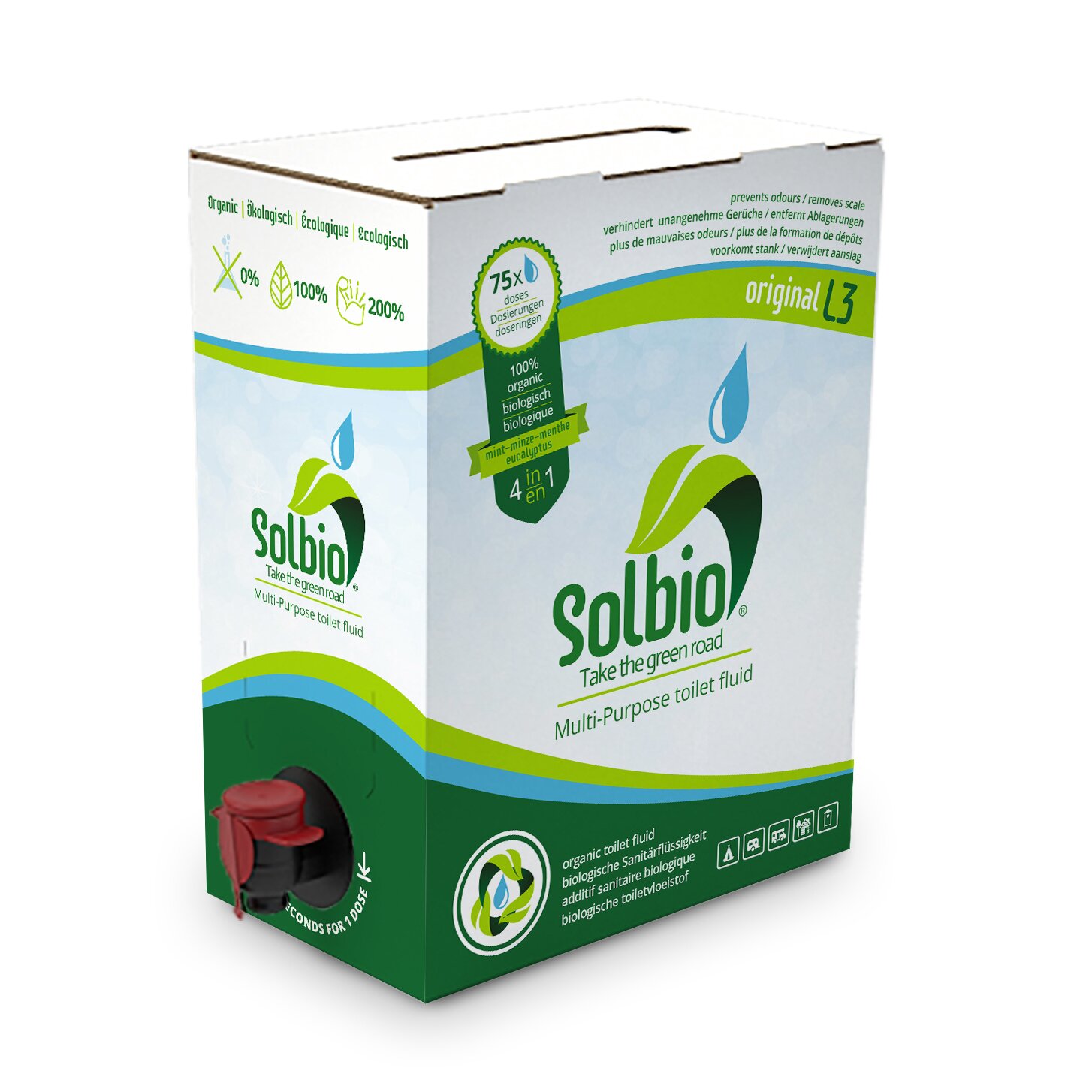 Toilet Additive 4 in 1, 3 l