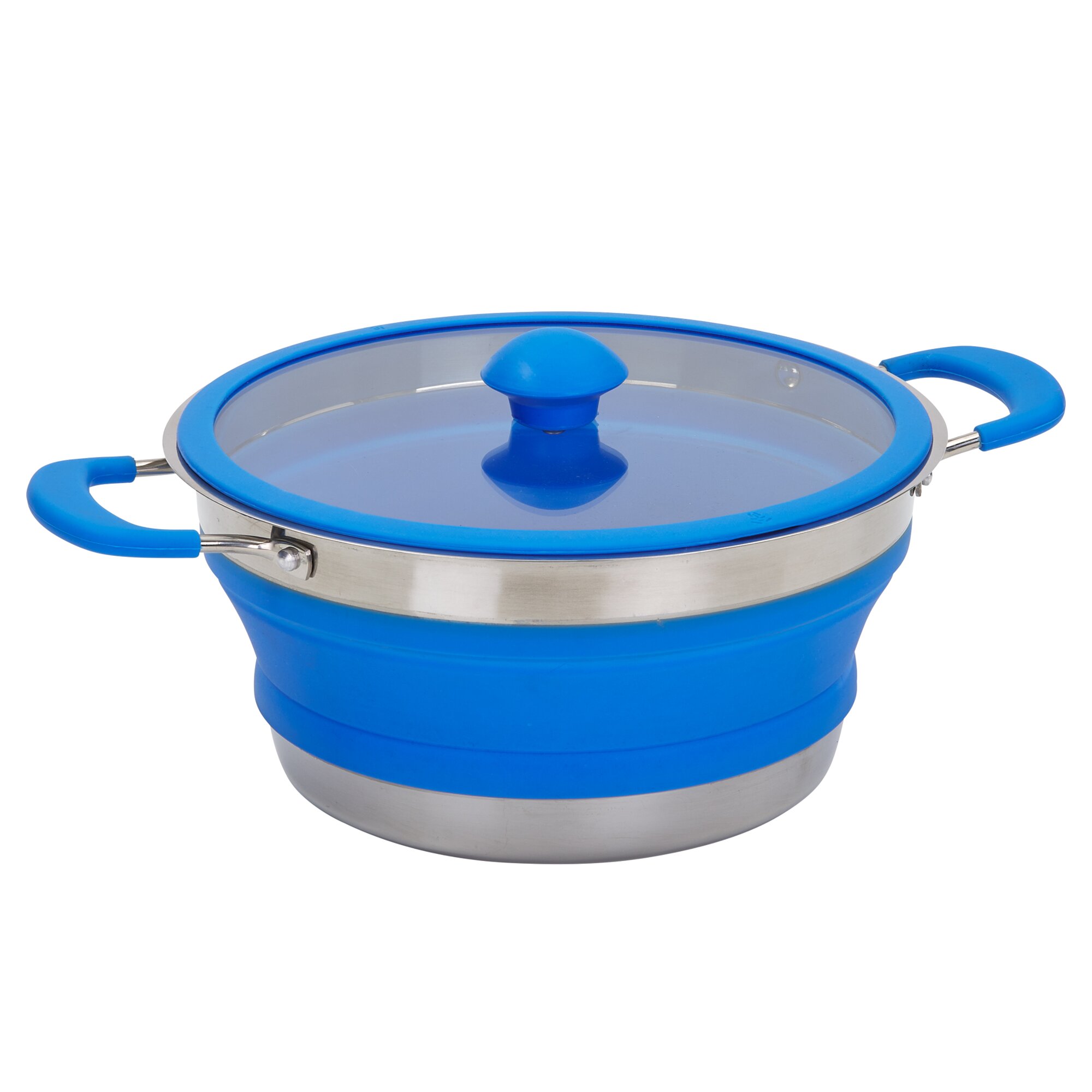 Folding Pot Indigo, 26 cm