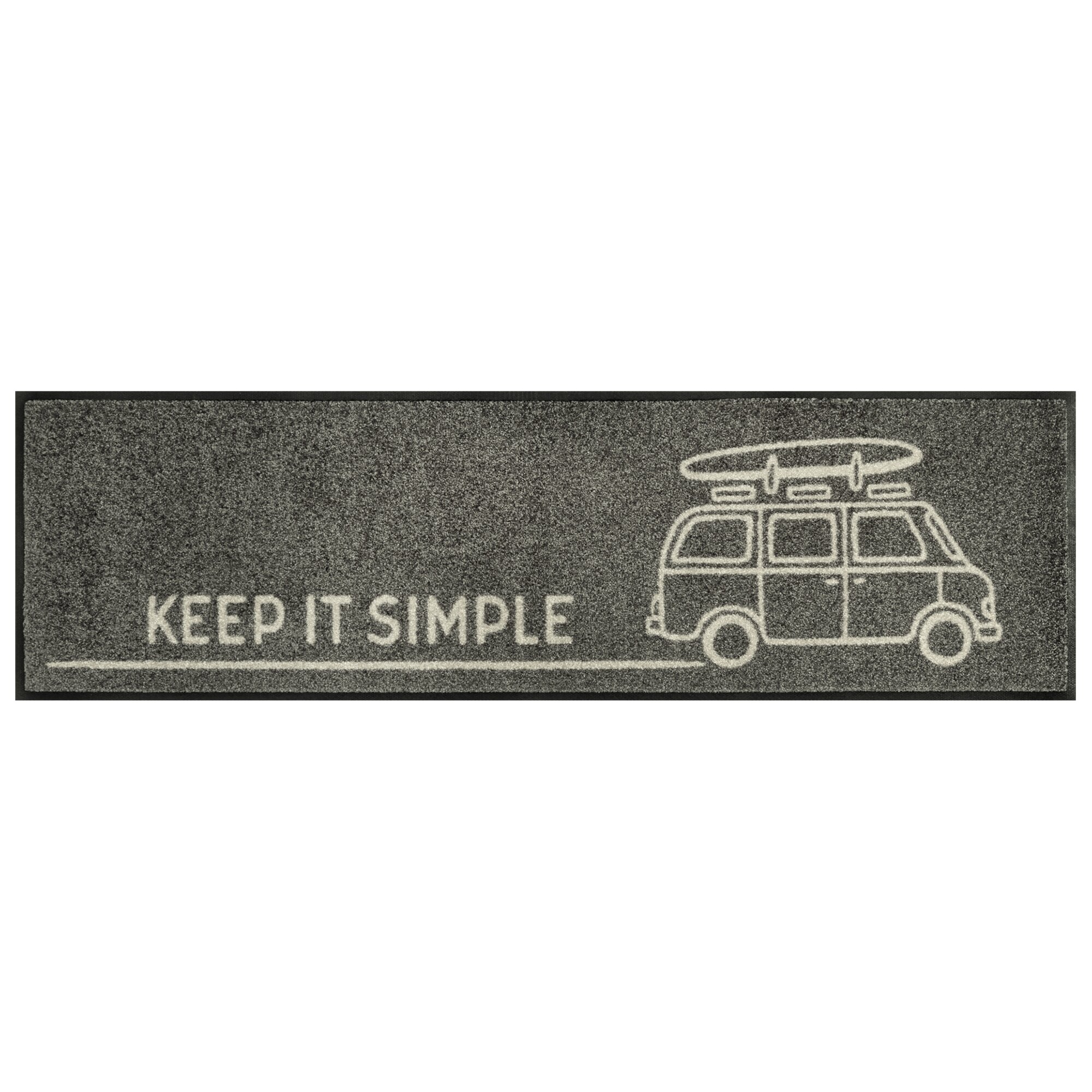 Doormat Keep it Simple, 120 x 35 cm