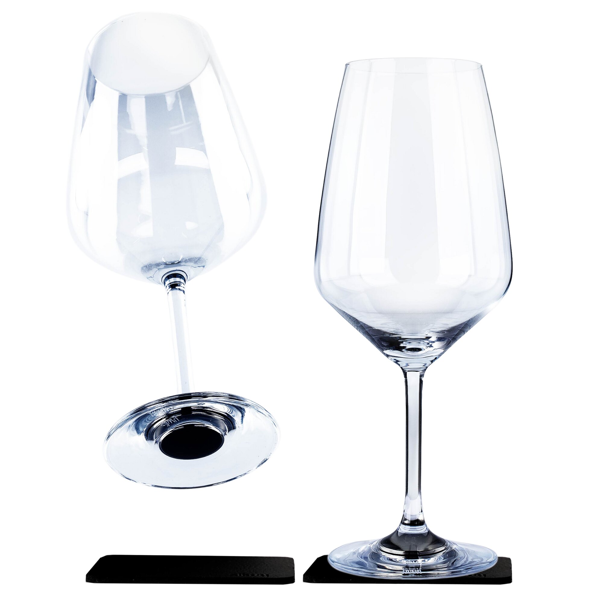 Magnetic Crystal Glasses, Wine Glass