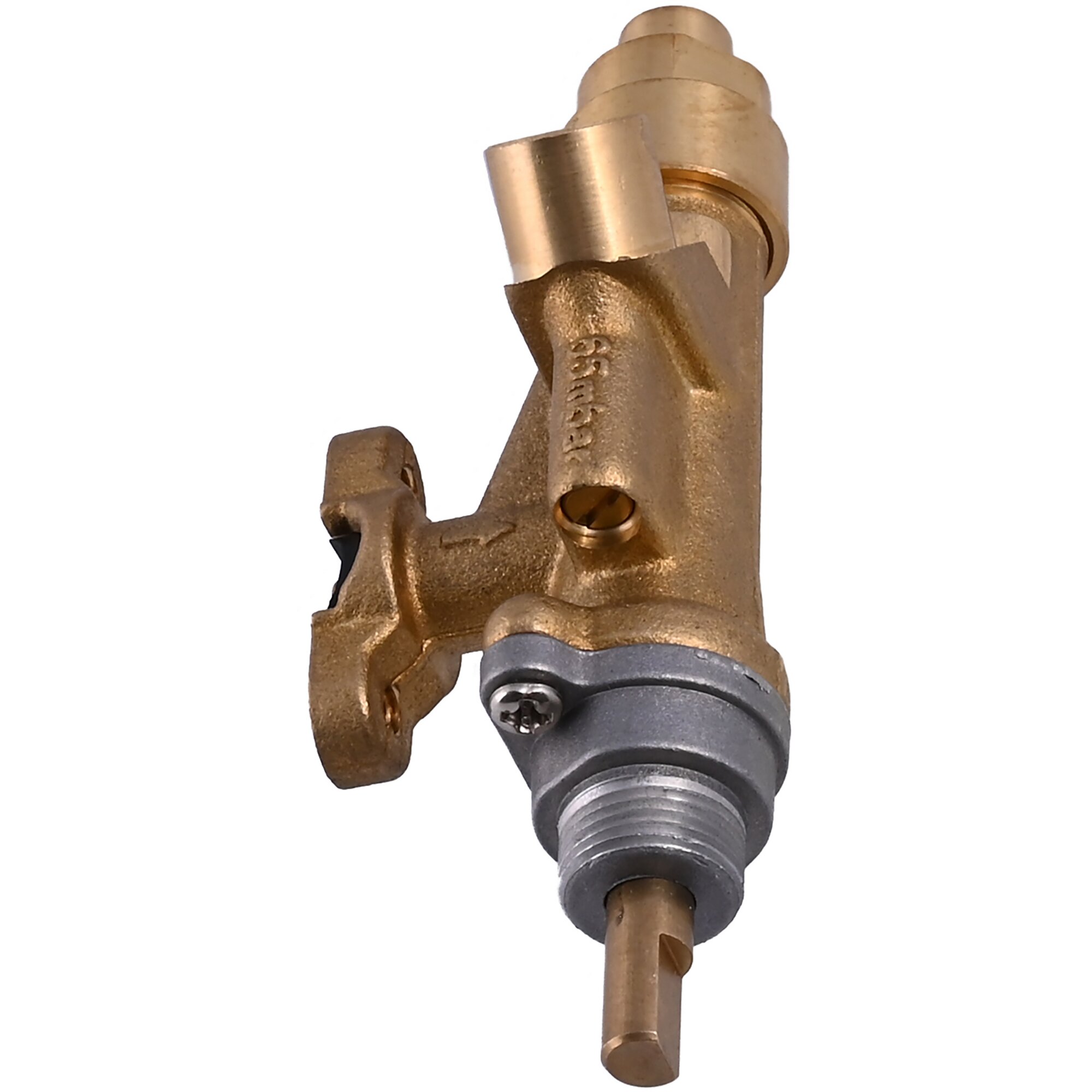 Gas Tap, Straight for Dometic Hobs and Combinations with Burner Lid ø 6.3 cm