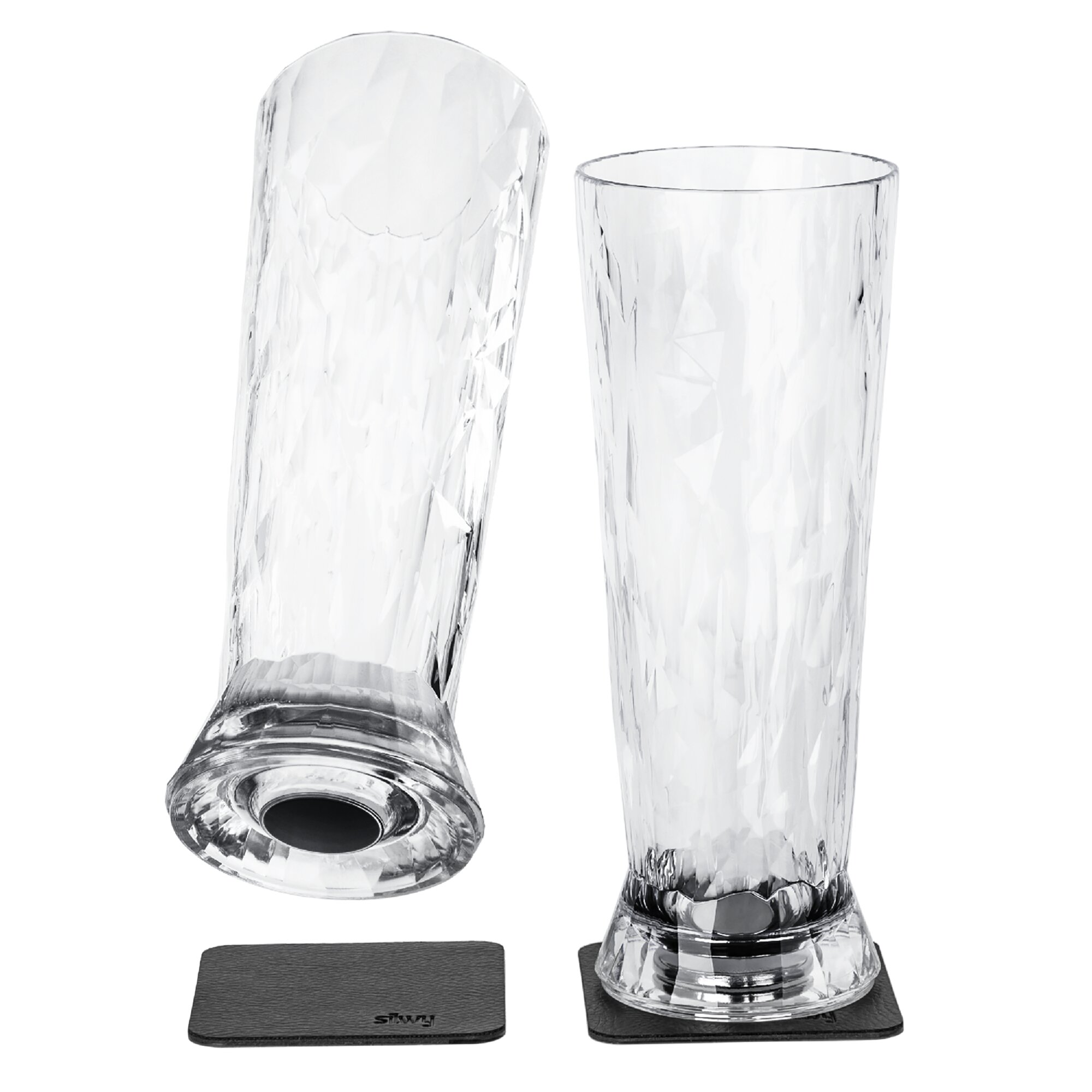 Magnetic Plastic Glasses, Beer Glass