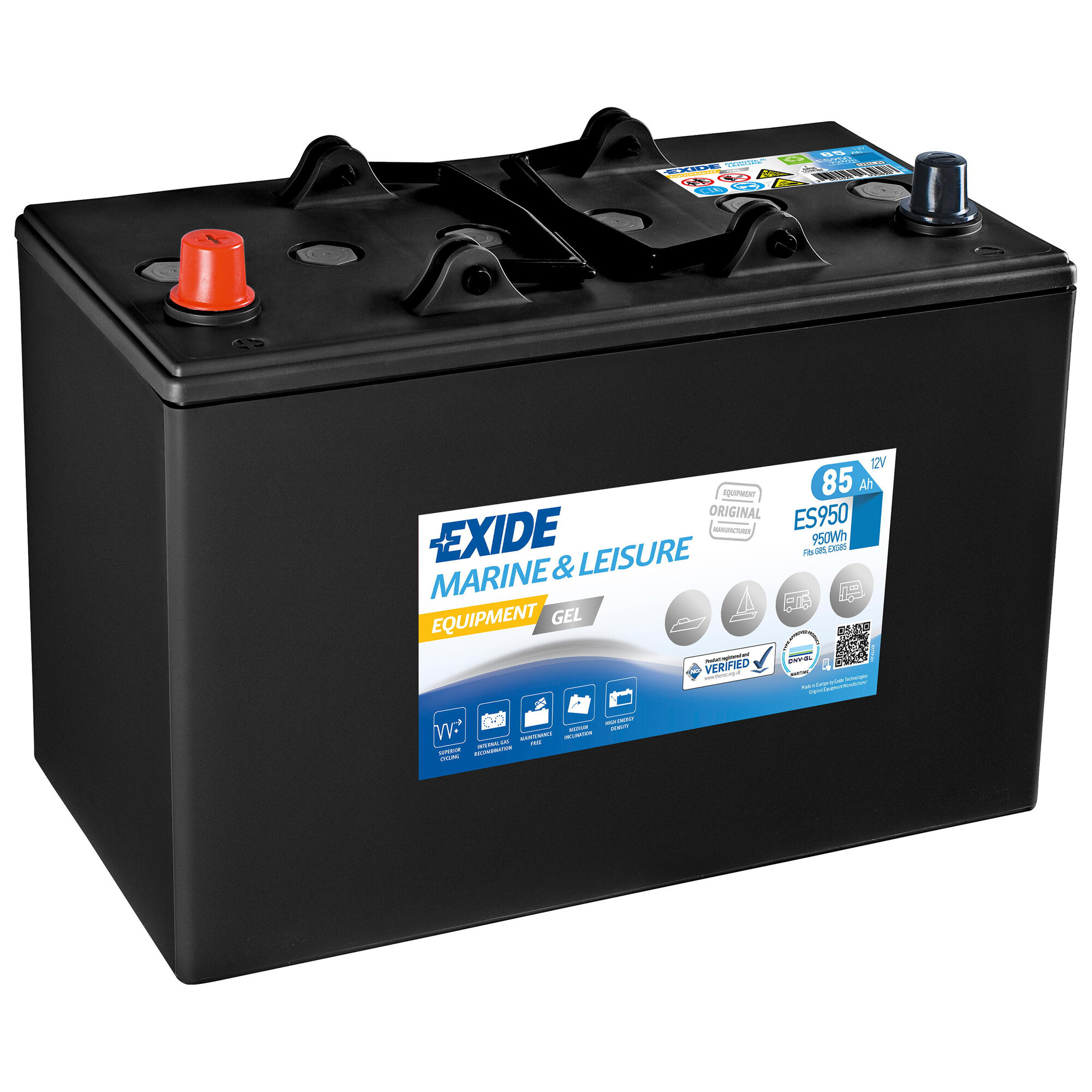Battery Equipment GEL, 85 Ah