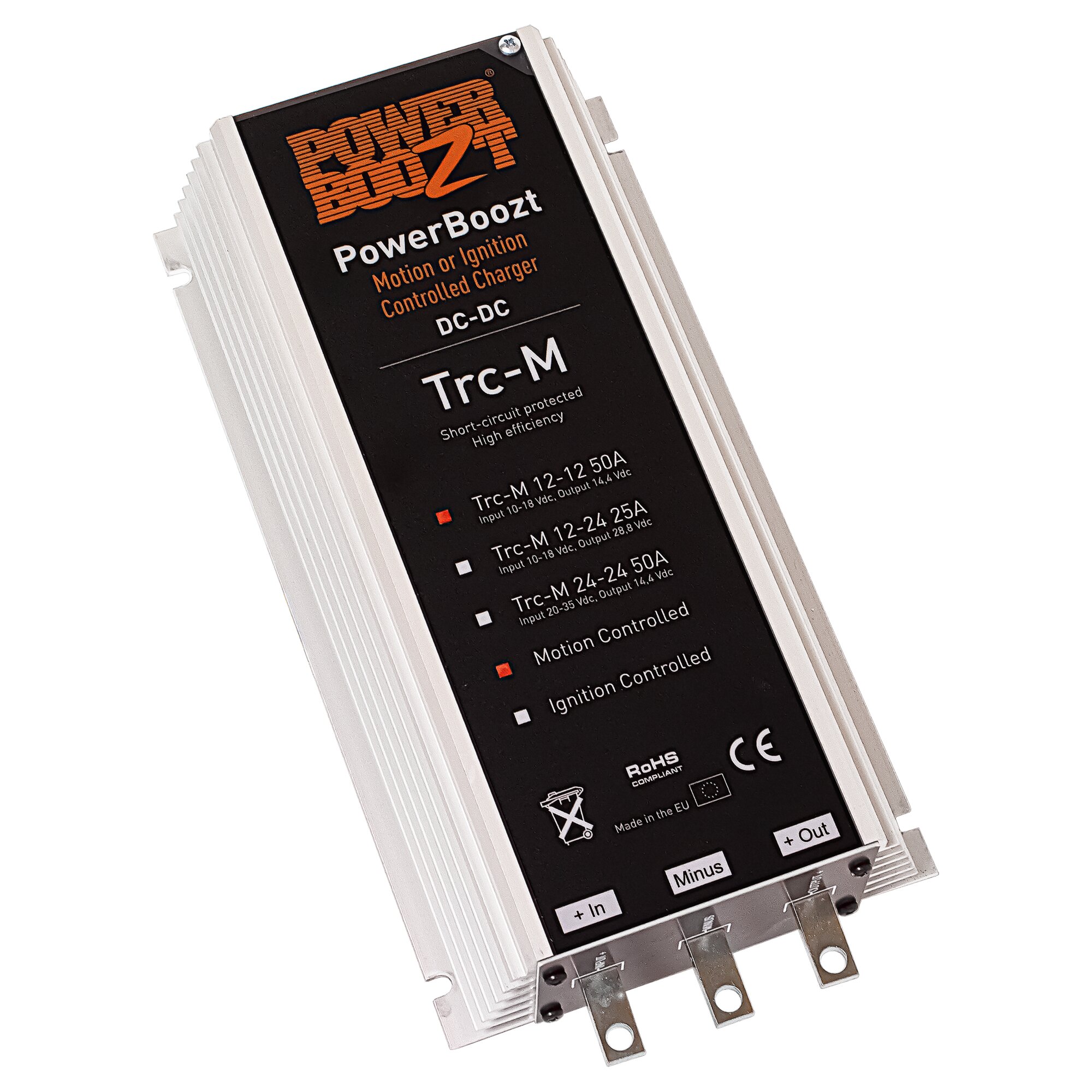 Battery-to-Battery Charger 50 A with Vibration Sensor