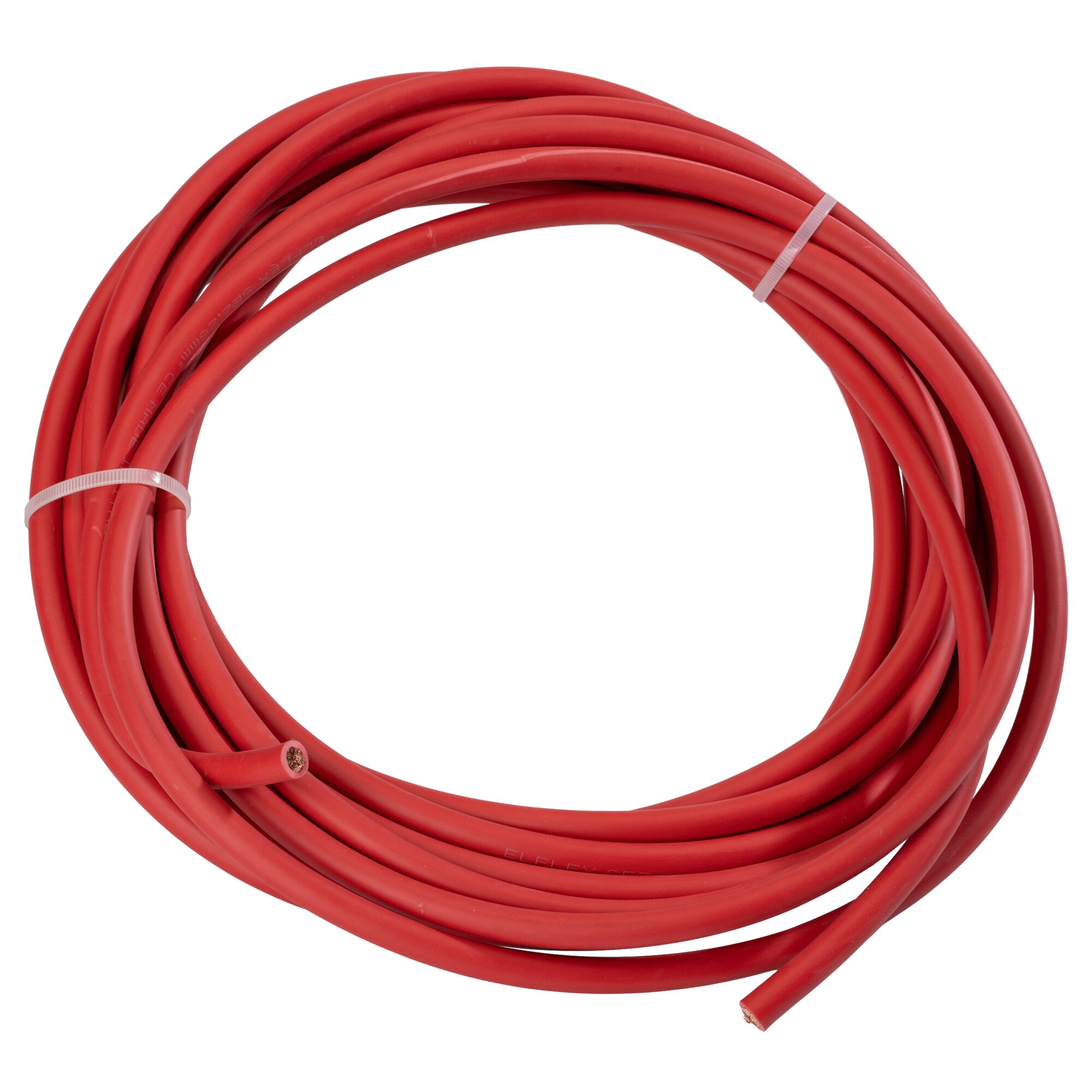 Cable 25 mm², red