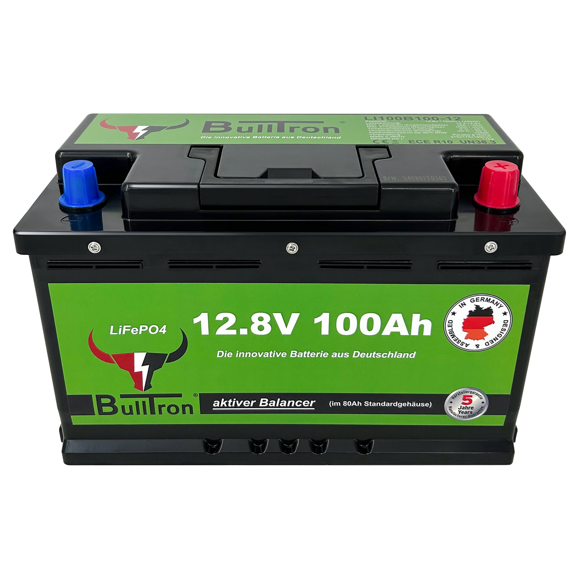 Lithium Battery Standard, 100 Ah