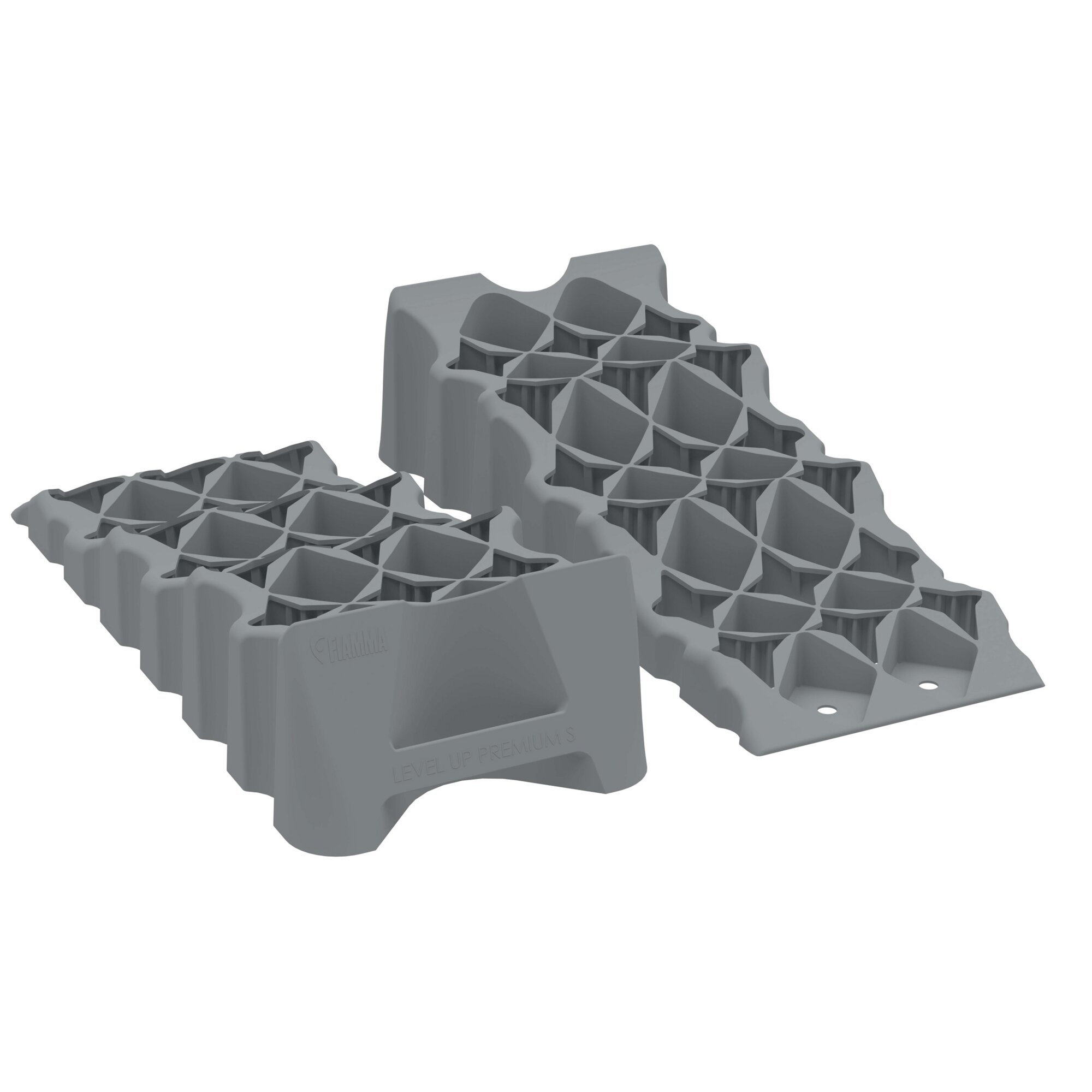 Levelling Ramp Kit Level Up Premium S grey incl. Level Bag