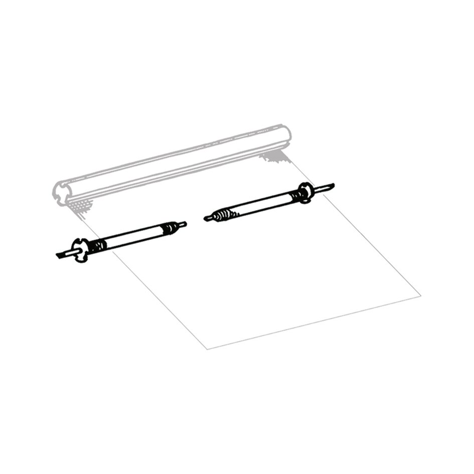 Cloth Roll Spring Shafts, Set