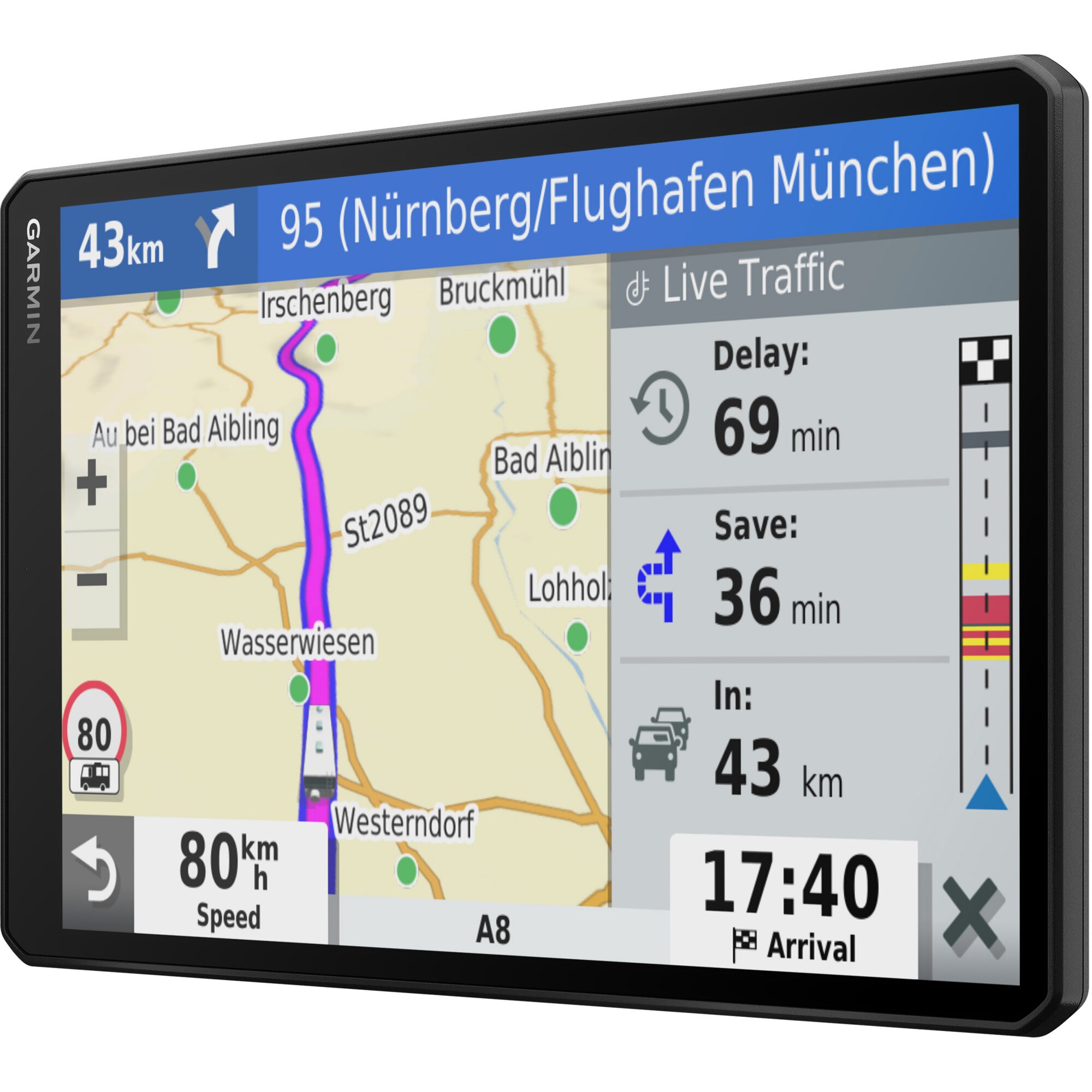 Control Panel Garmin VIEO RV, 10.1" (25.7 cm)