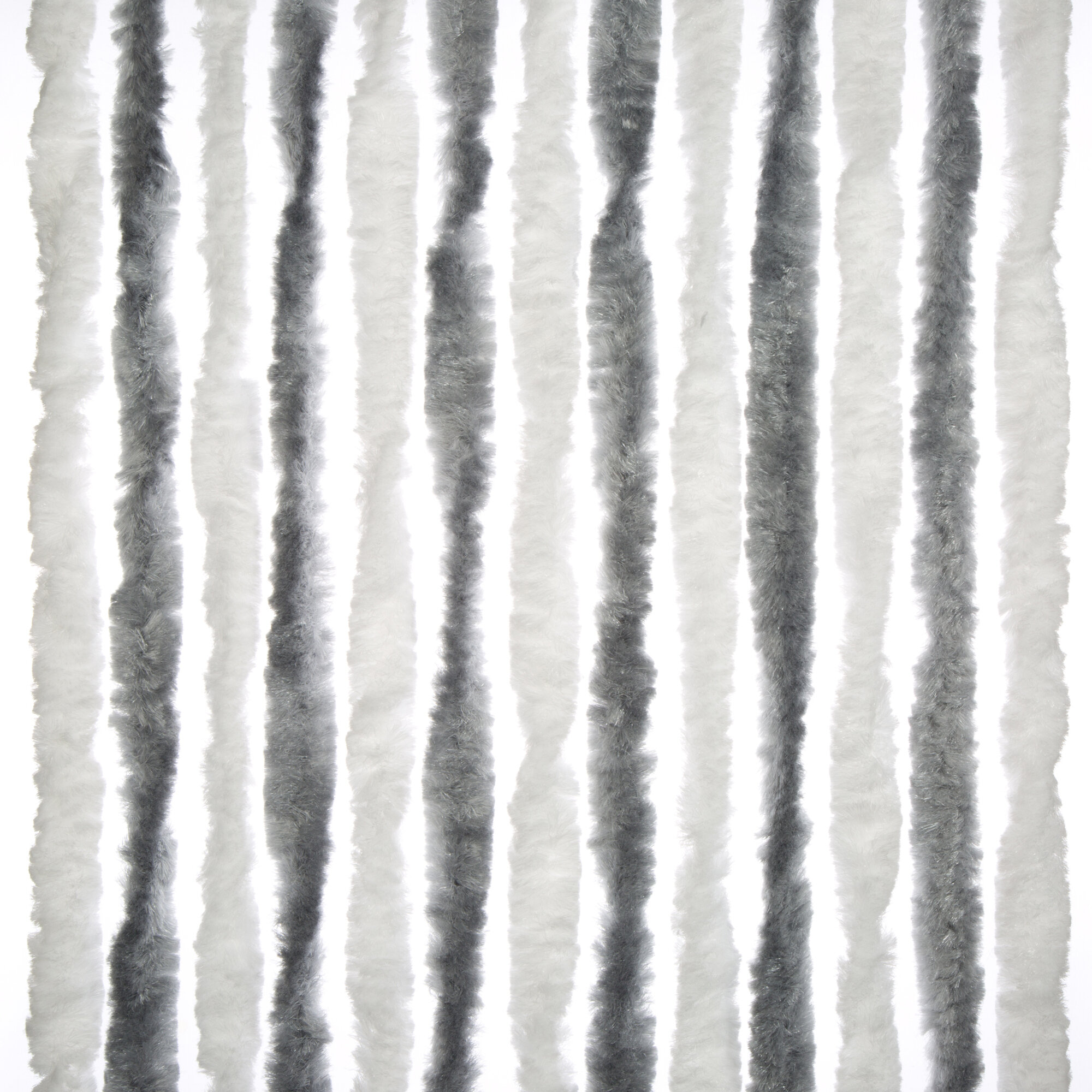 Fleece Curtain 100 cm wide, grey/white