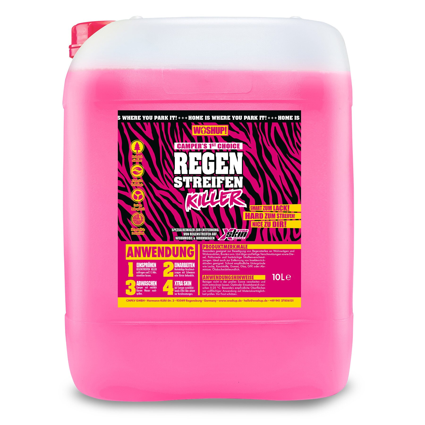 Rain Streak Remover Regenstreifen Killer, 10 l