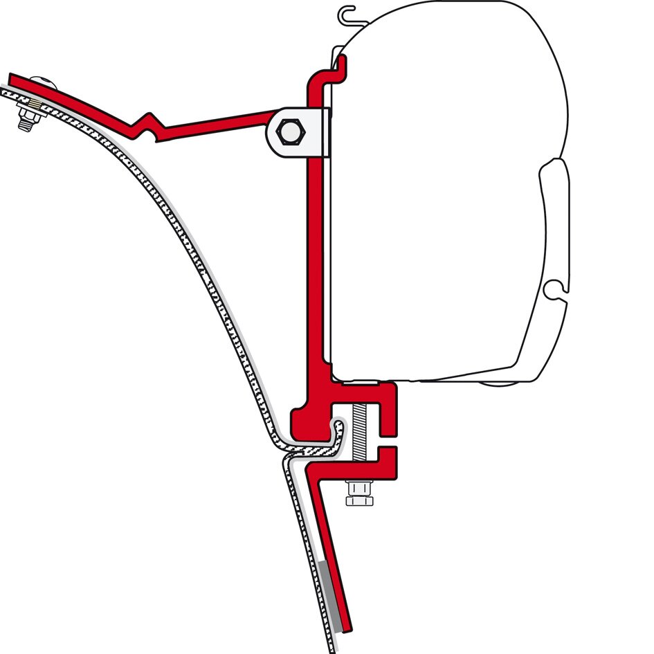 Awning Adapter Kit Van for F45