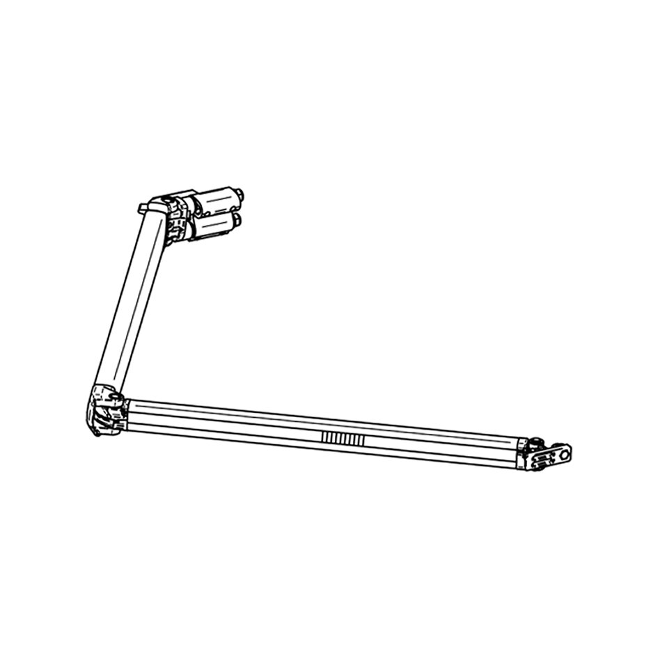 Articulated Arm 2.5 m Right TO 6300 2.6 m