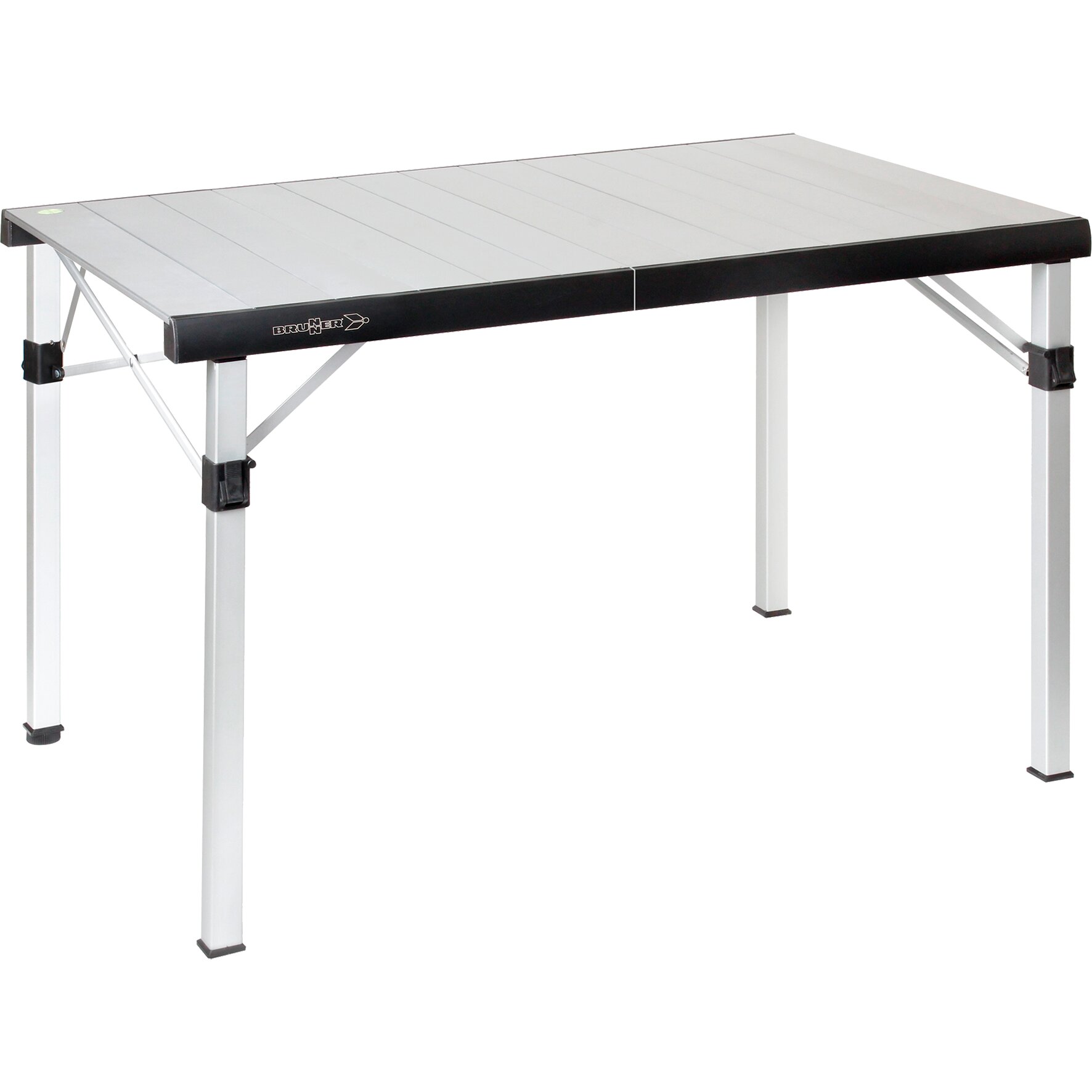 Roll-Up Camping Table Titanium Quadra Compack 4, 120,50 x 70 cm