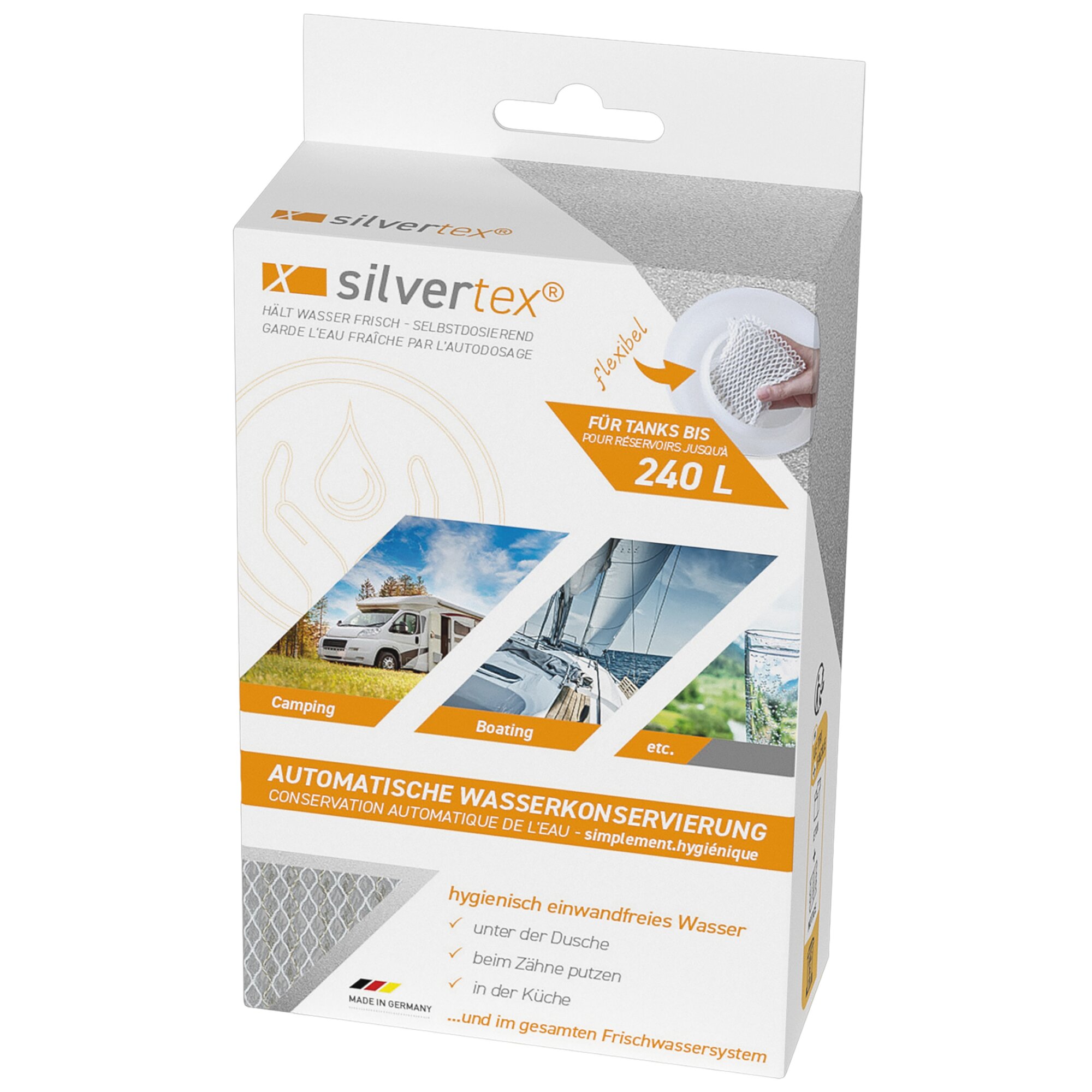 Water Treatment Silvertex, 240 l