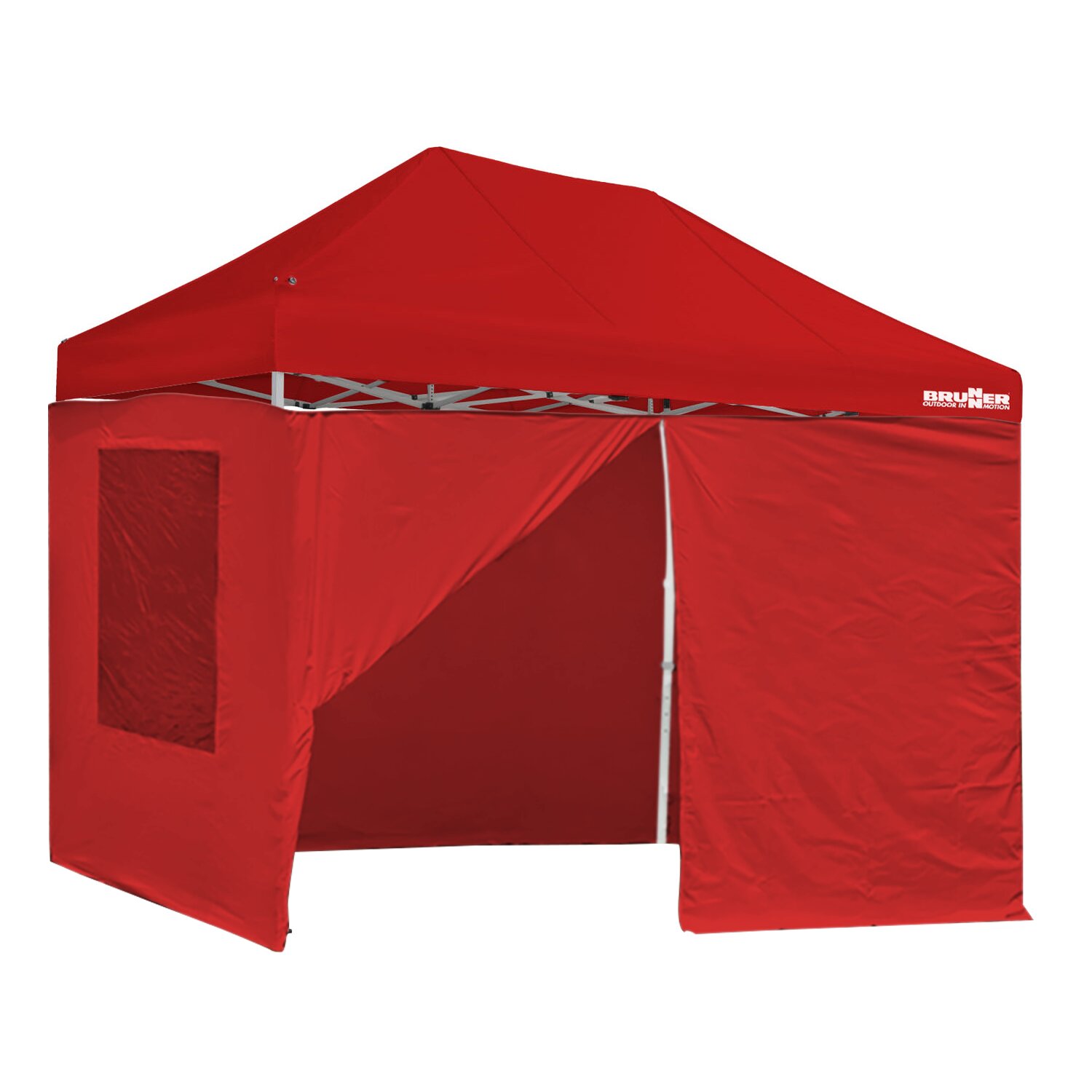Side Wall Set Zebò Classic, 450 cm, red