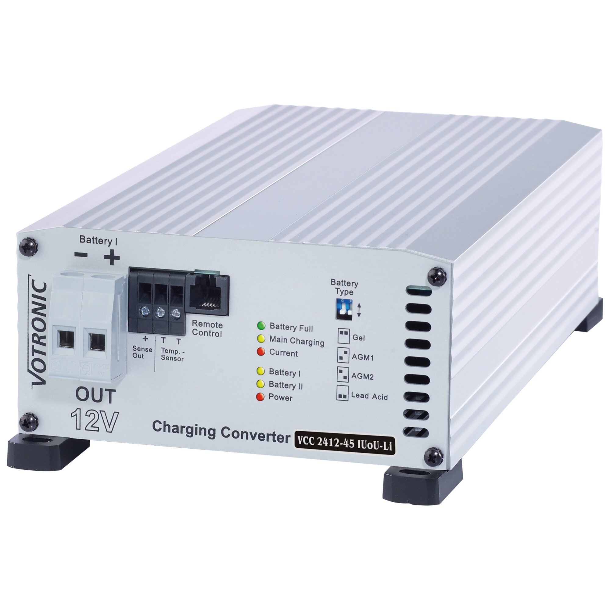 Battery-to-Battery Charger VCC IUoU-Li, 45 A