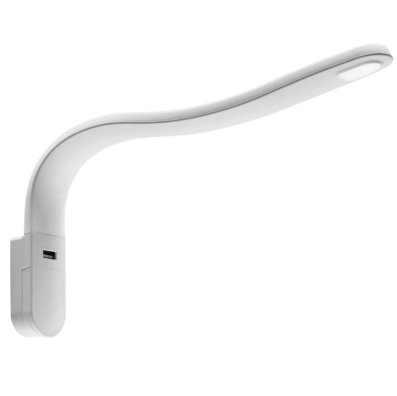 Gooseneck Lamp, white