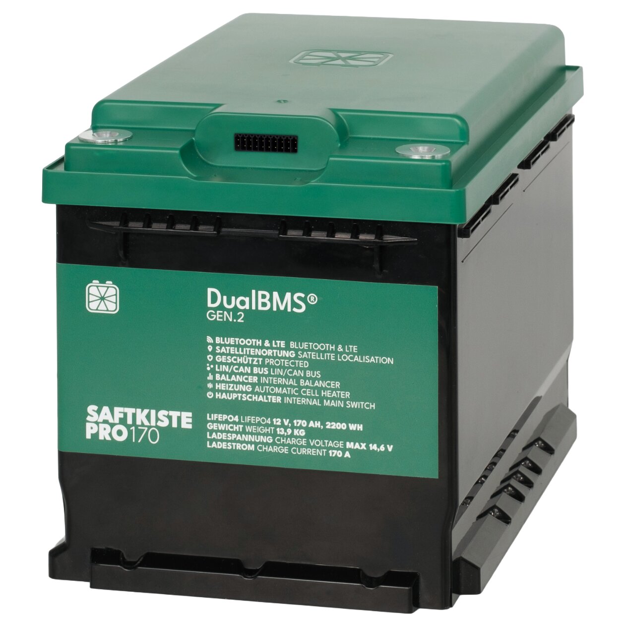 Lithium Battery LiFePO4 SaftkistePRO 170 Ah