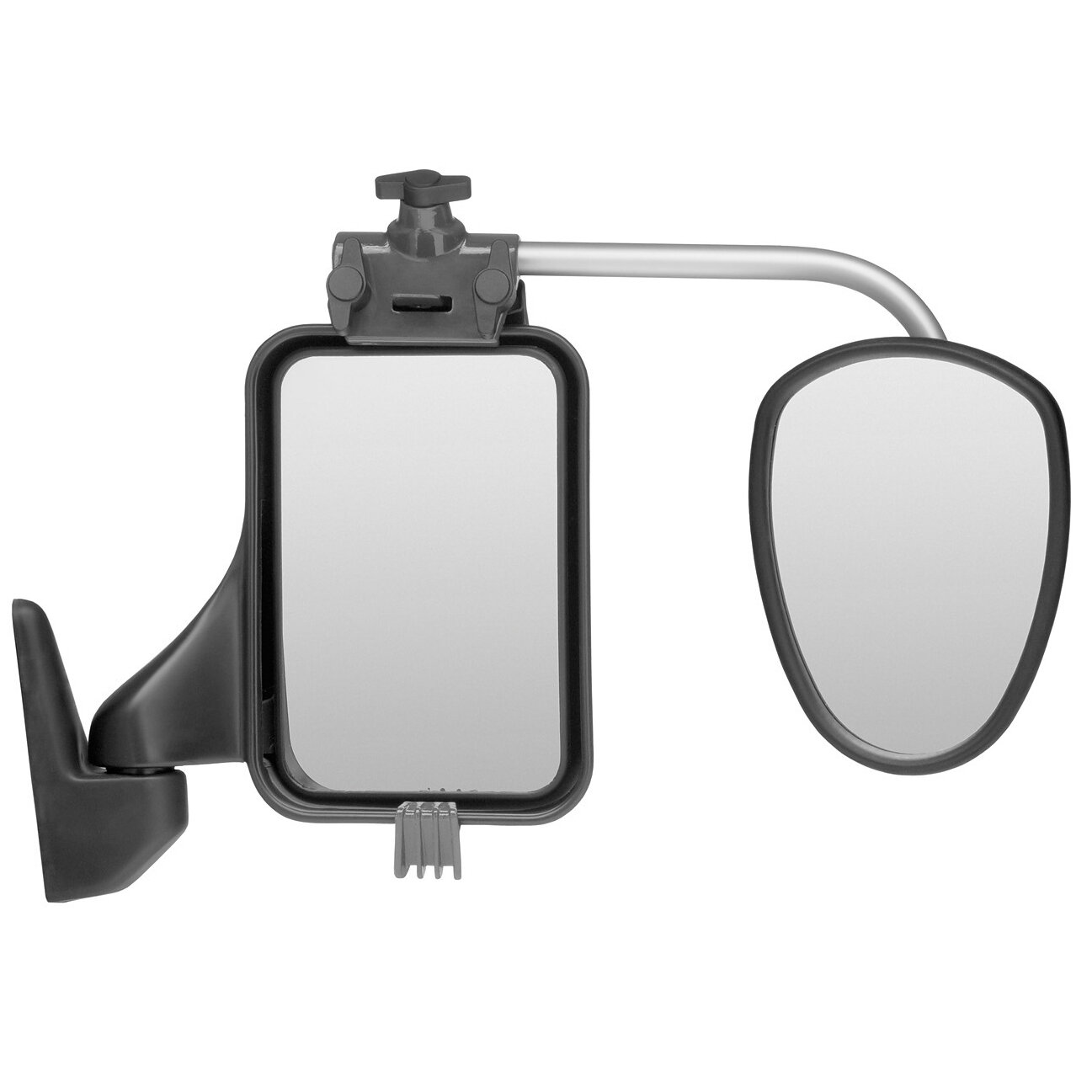 Towing Mirror Alufor, planar, S arm length 33 cm