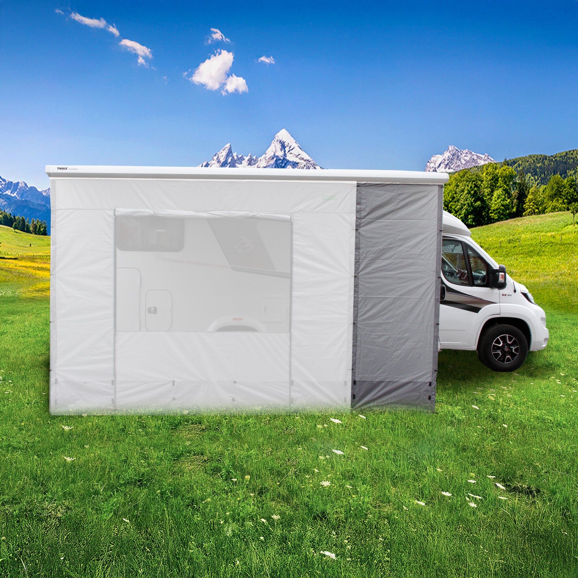 Front Wall Extension Camper Lounge