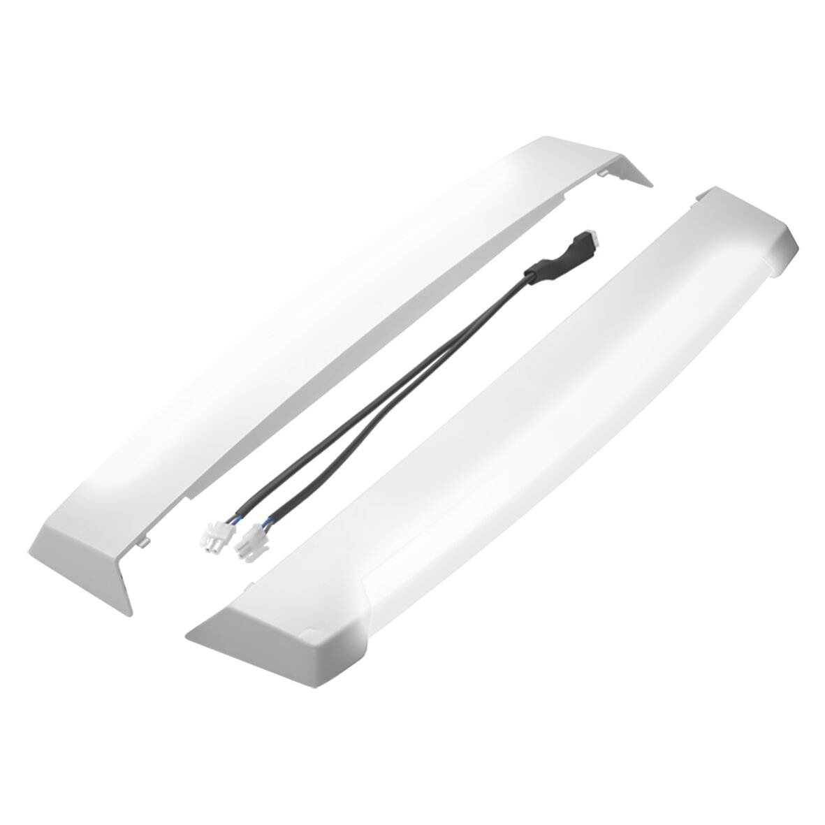 Side Panels with LED VisionStar M, signal white