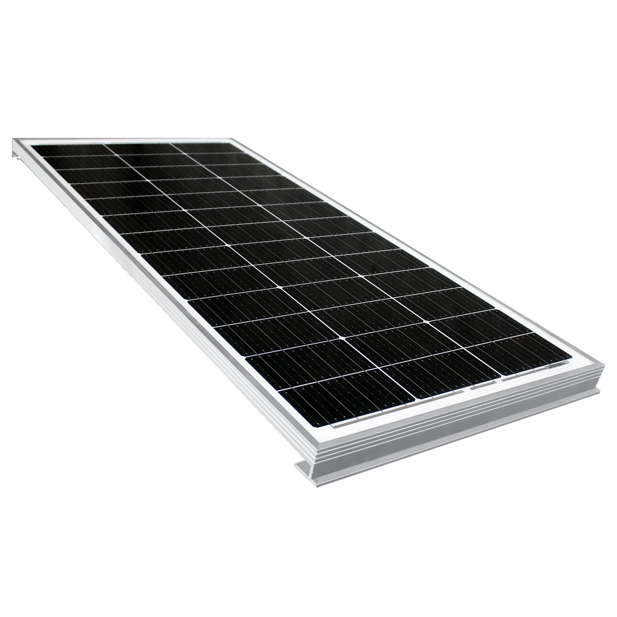 HIGH POWER Solar Set Easy Mount3 120 W incl. solar controller I-Boost MPP 170 W