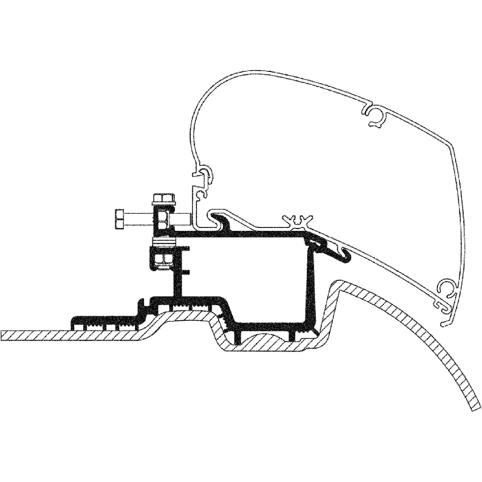 Additional Adapter for Adapter MB Sprinter Built 2006/04 for TO Series 6