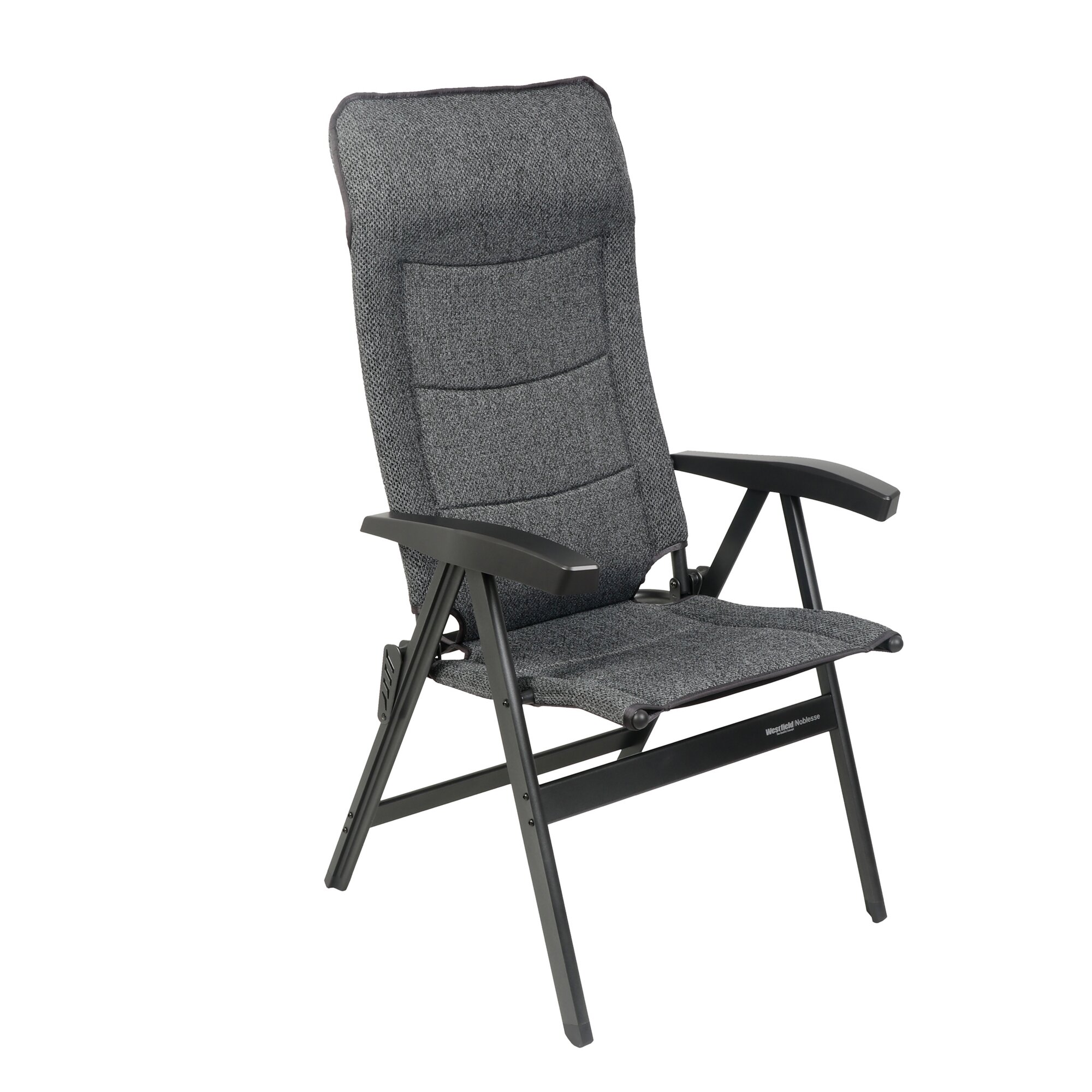 Camping Chair Noblesse Deluxe, flecked with grey
