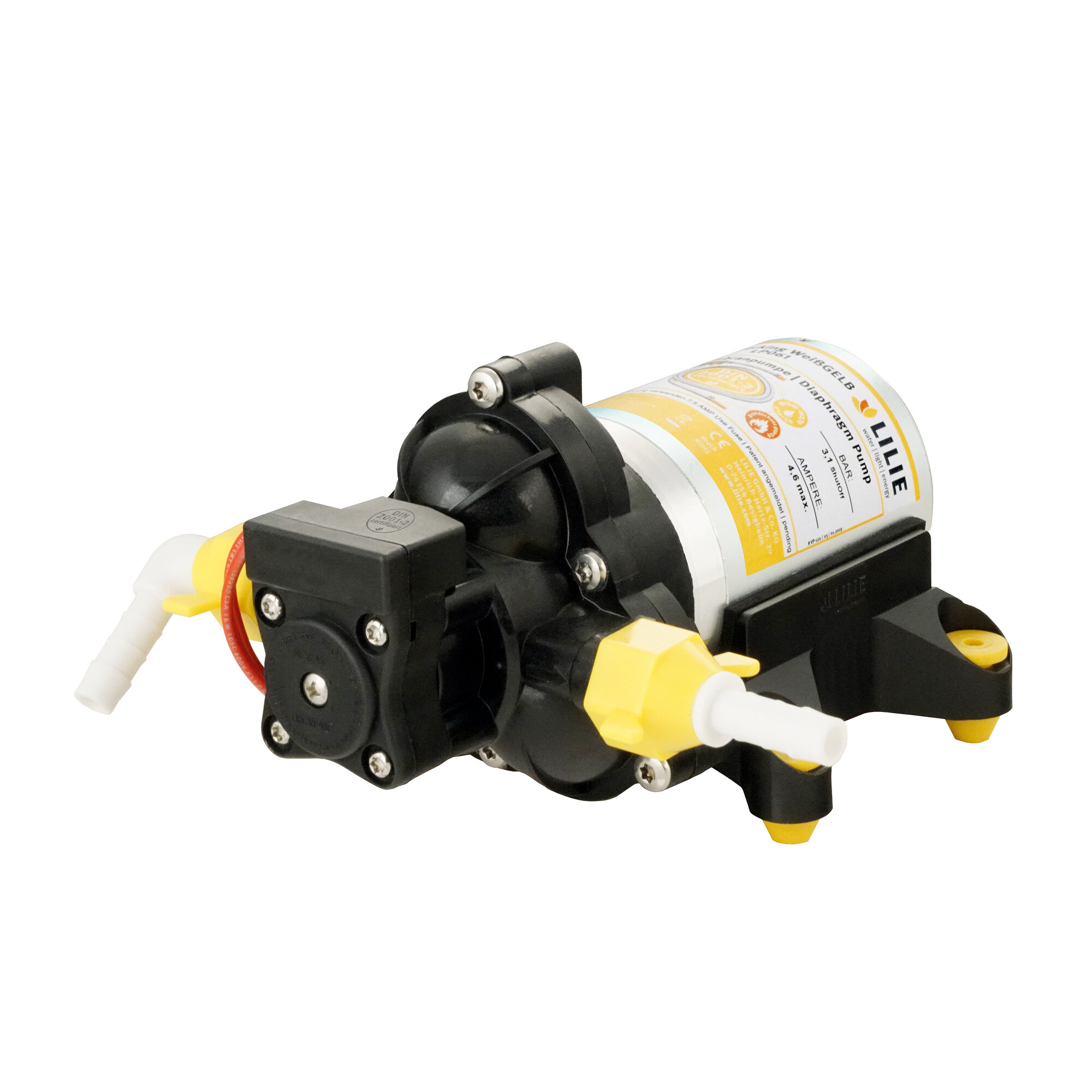 Diaphragm Pump CLASSICSERIE™ Drinking Water System WeißGELB®, 3.1 bar | 10 l/min