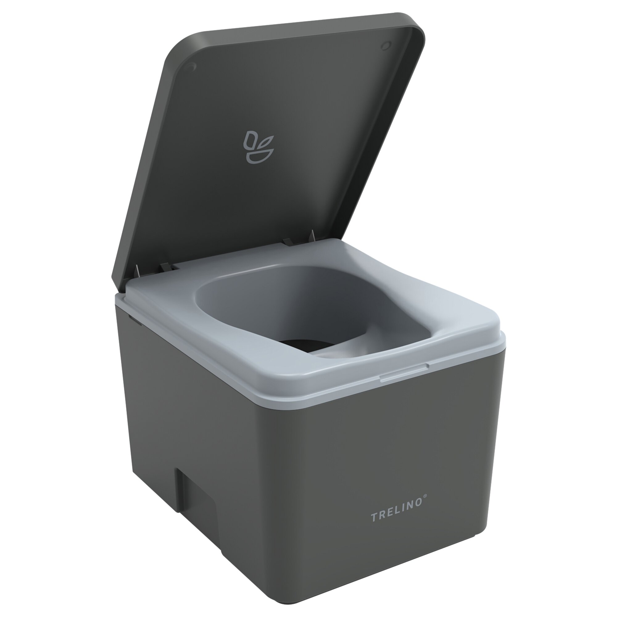 Separating Toilet Trelino® Evo anthracite, S