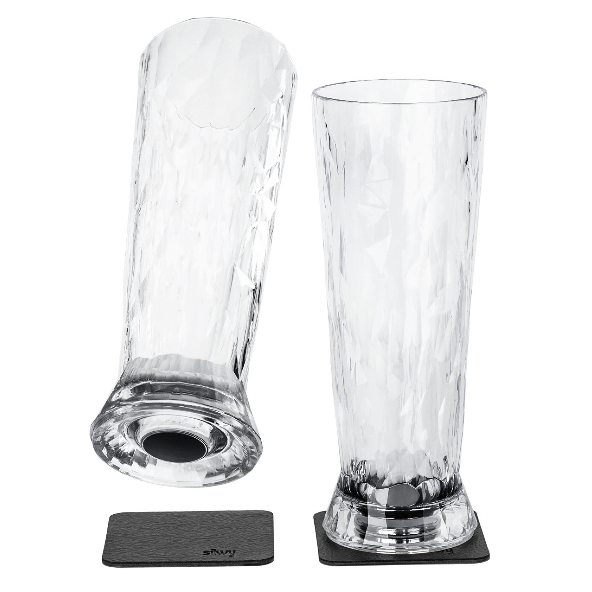 Magnetic Plastic Glasses, Beer Glass