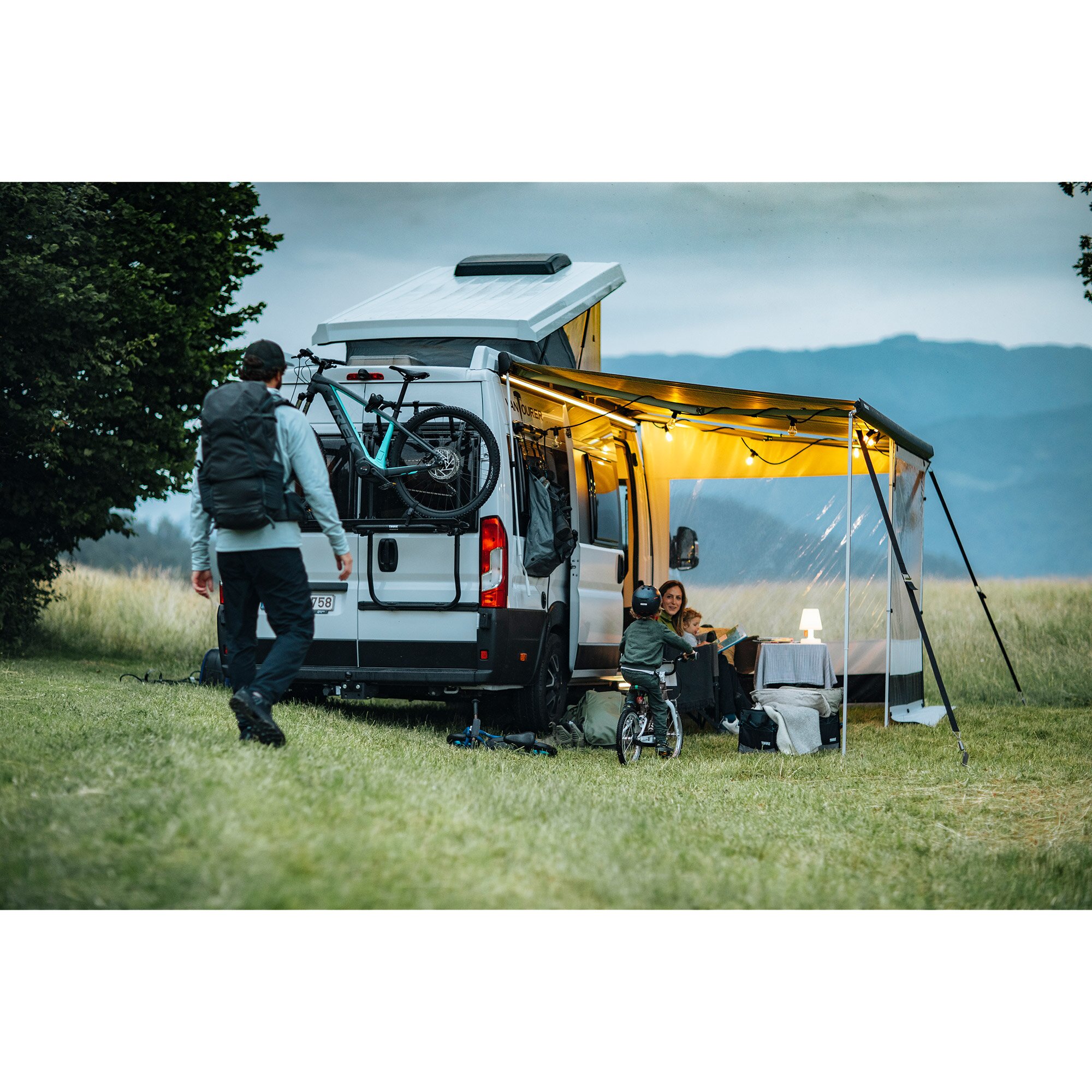 Awning Thule Omnistor 5200, anodised, 4,50 m, Mystic Grey