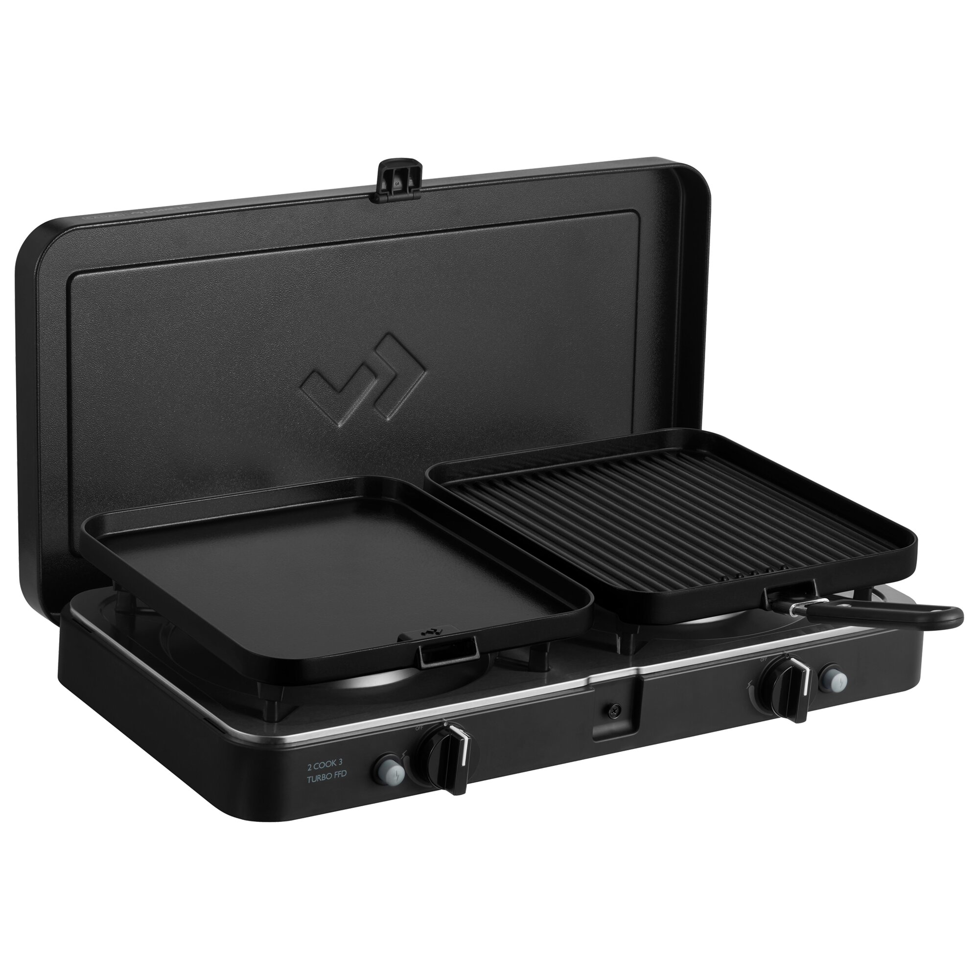 Gas Stove 2 Cook 3 Turbo FFD Deluxe, 30 mbar