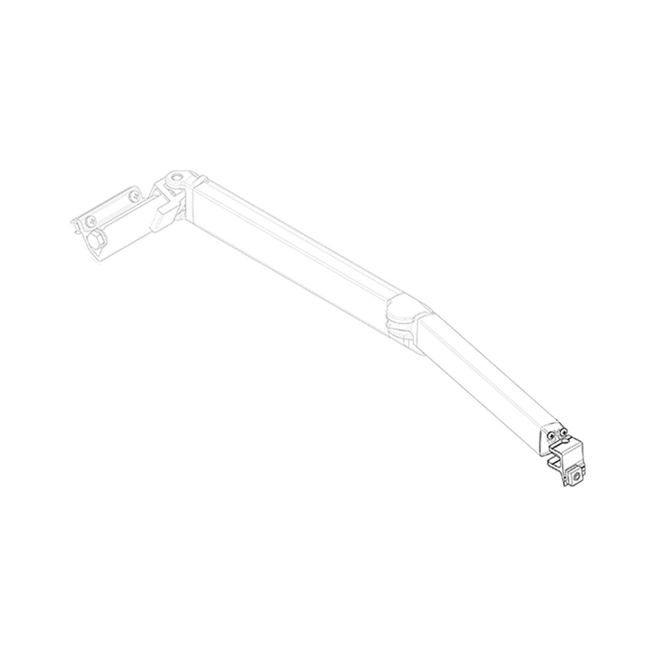 Articulated Arm Mount, left-hand