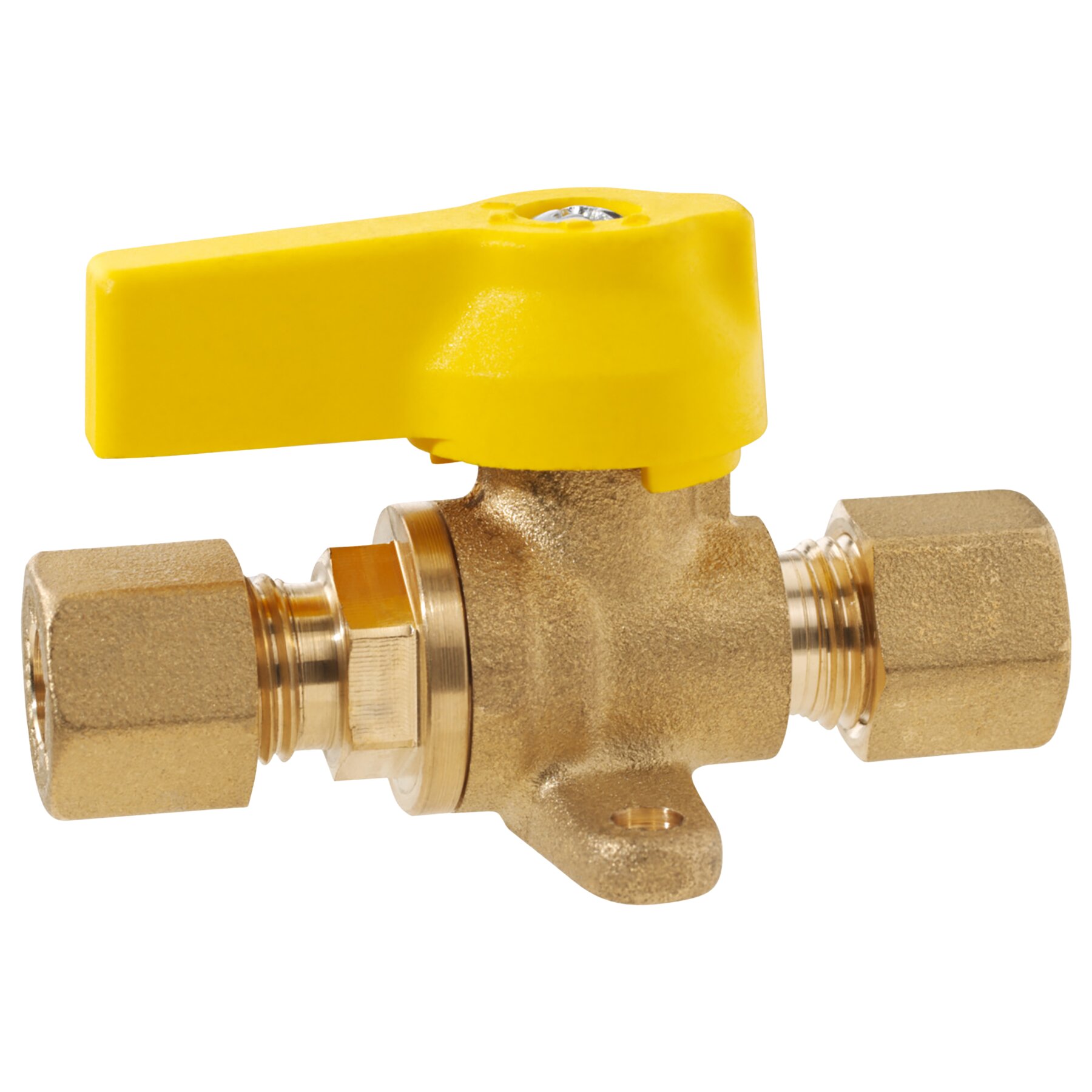 Ball Valve PS 5-20 bar, RVS 8 with Plastic Handle Fixing