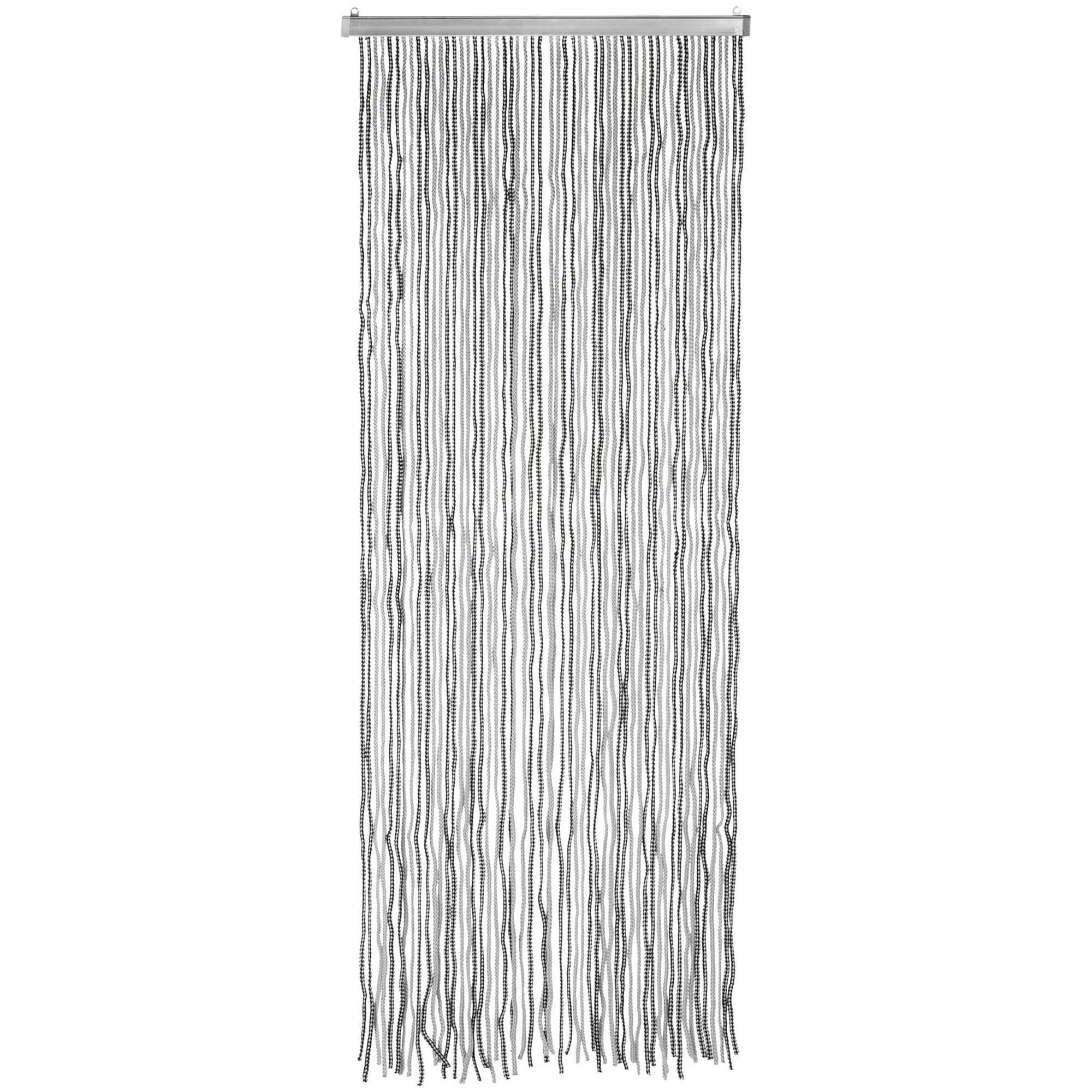 Door Curtain Korda, anthracite, 100 cm