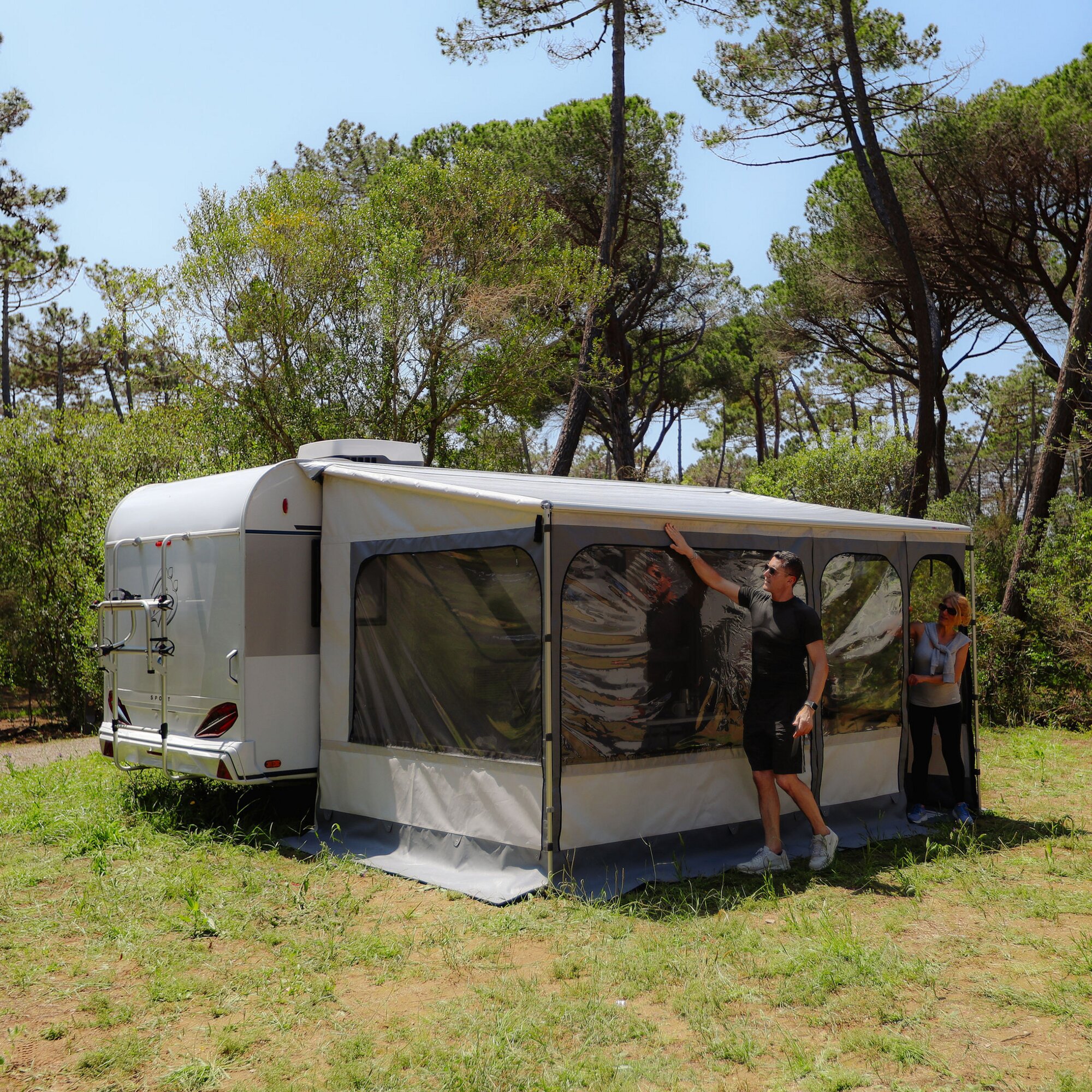 Awning Tent Privacy CaravanStore ZIP XL/EVO ZIP, 290 cm