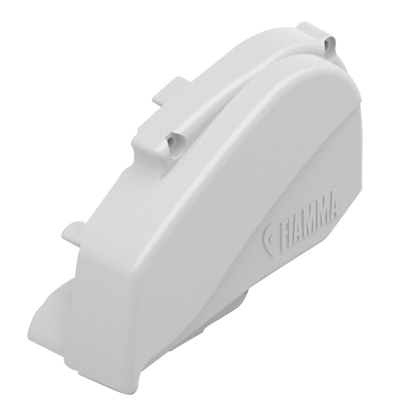 End Cap, right-hand, polar white for Awning F80s