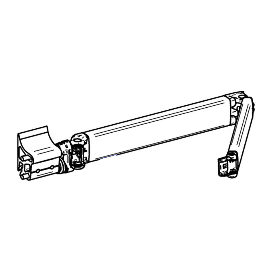 Articulated Arm 2 m Left TO 5003, 2.6 m