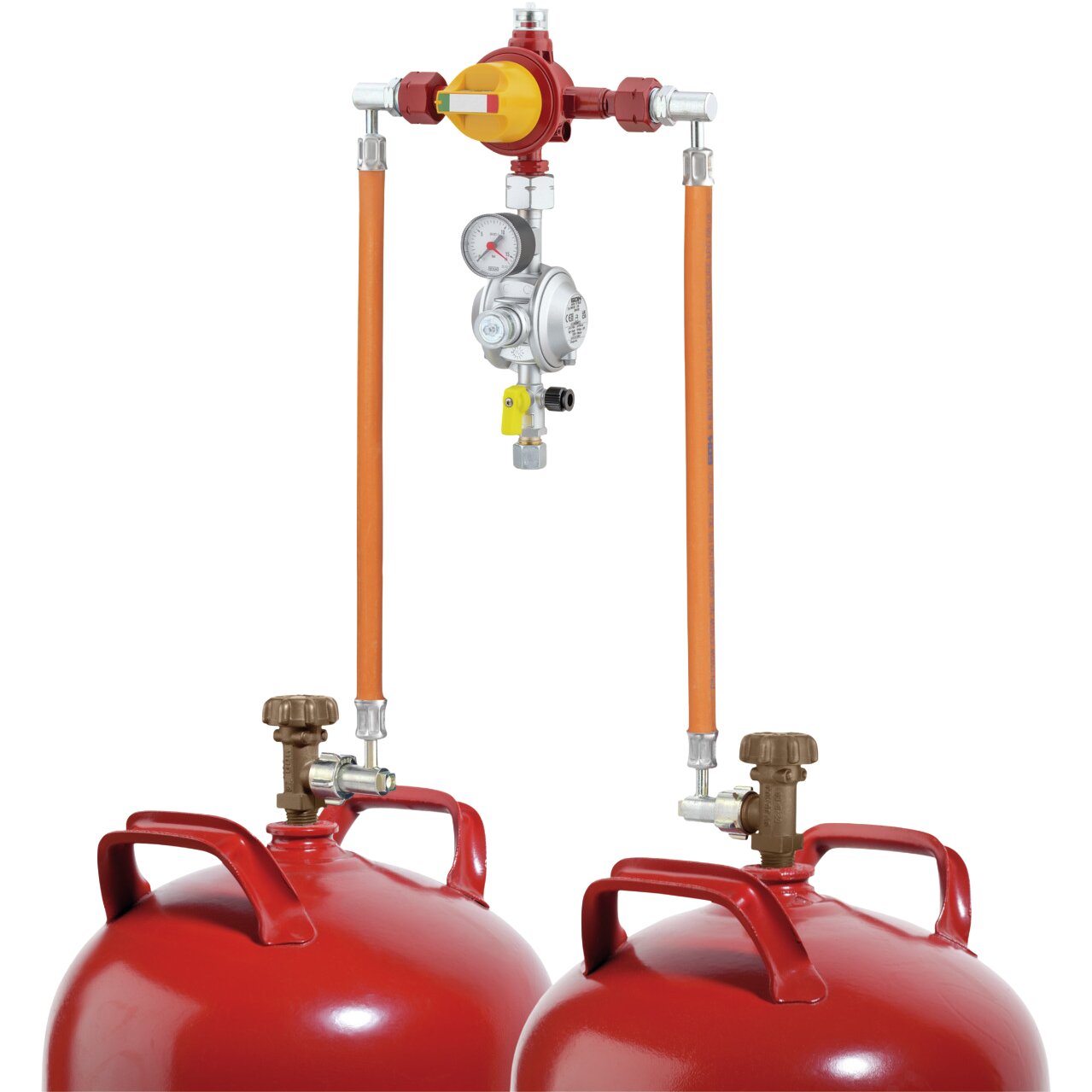 Two-Cylinder System 1.5 kg/h with Automatic Switch Valve Type AUV