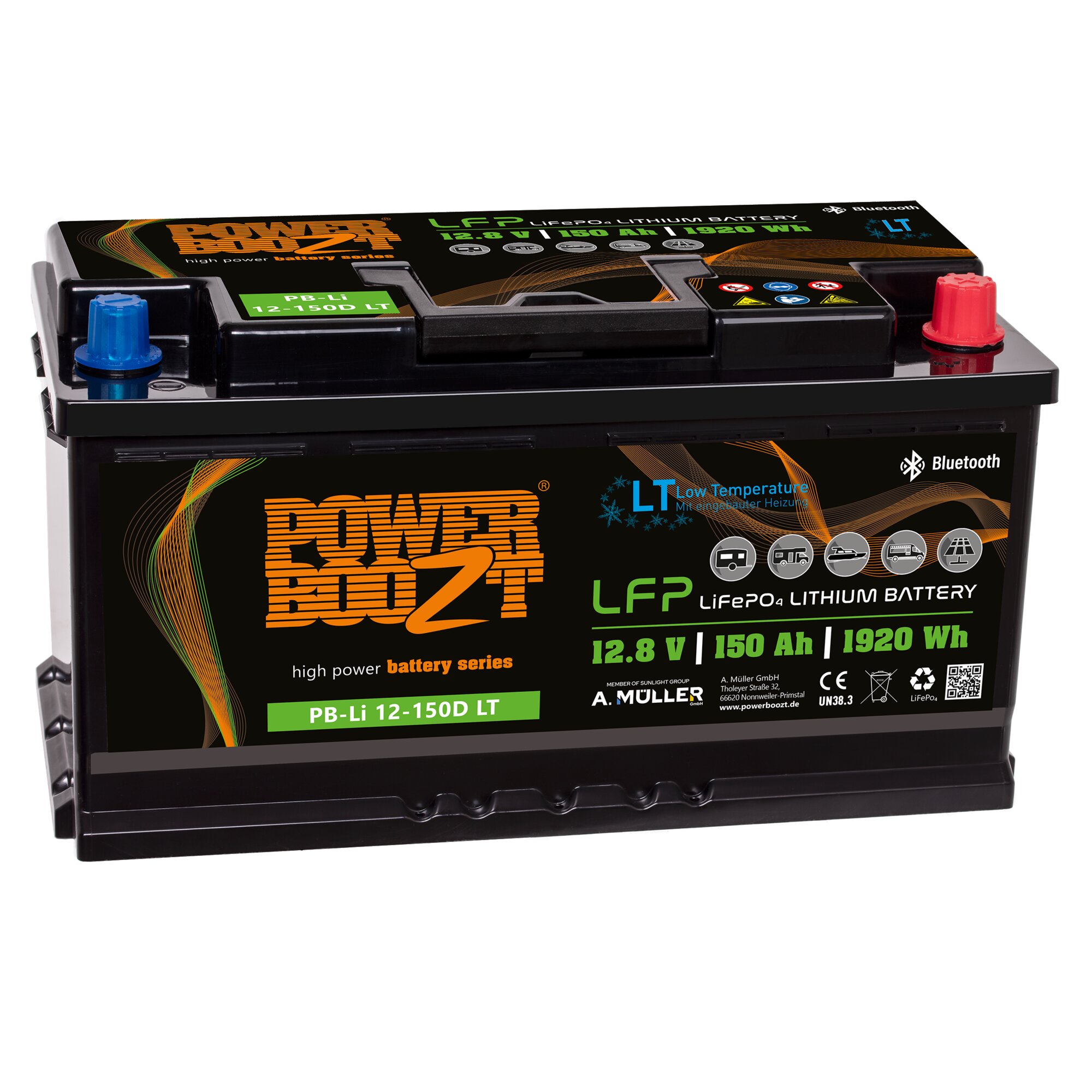 Lithium Cold Weather Battery, 150 Ah