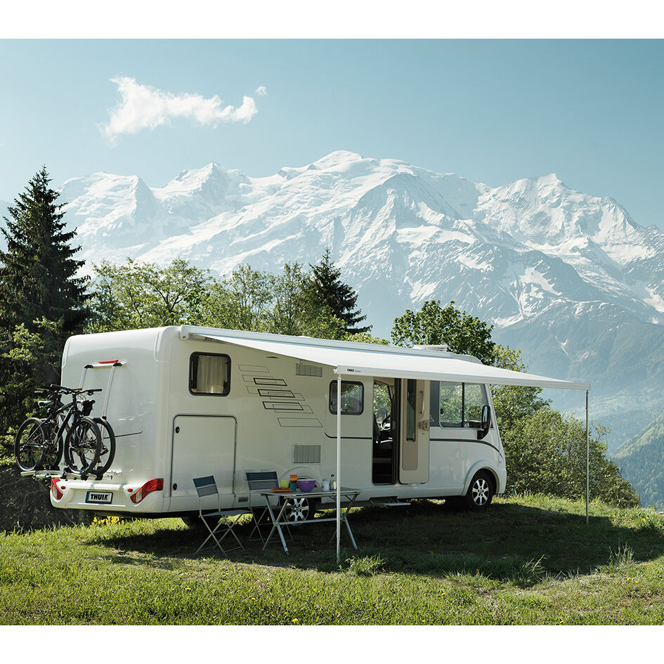 Awning Thule Omnistor 8000 with Motor, beige-white, 6 m