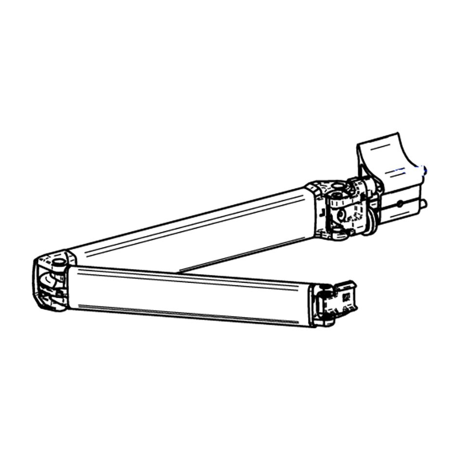 Articulated Arm 2 m Right TO 5003 2.6 m