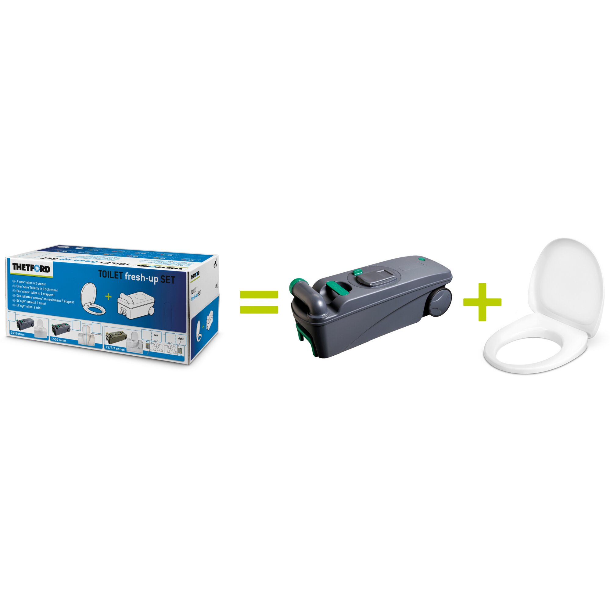Fresh-Up Set for Camping Toilets Series C400